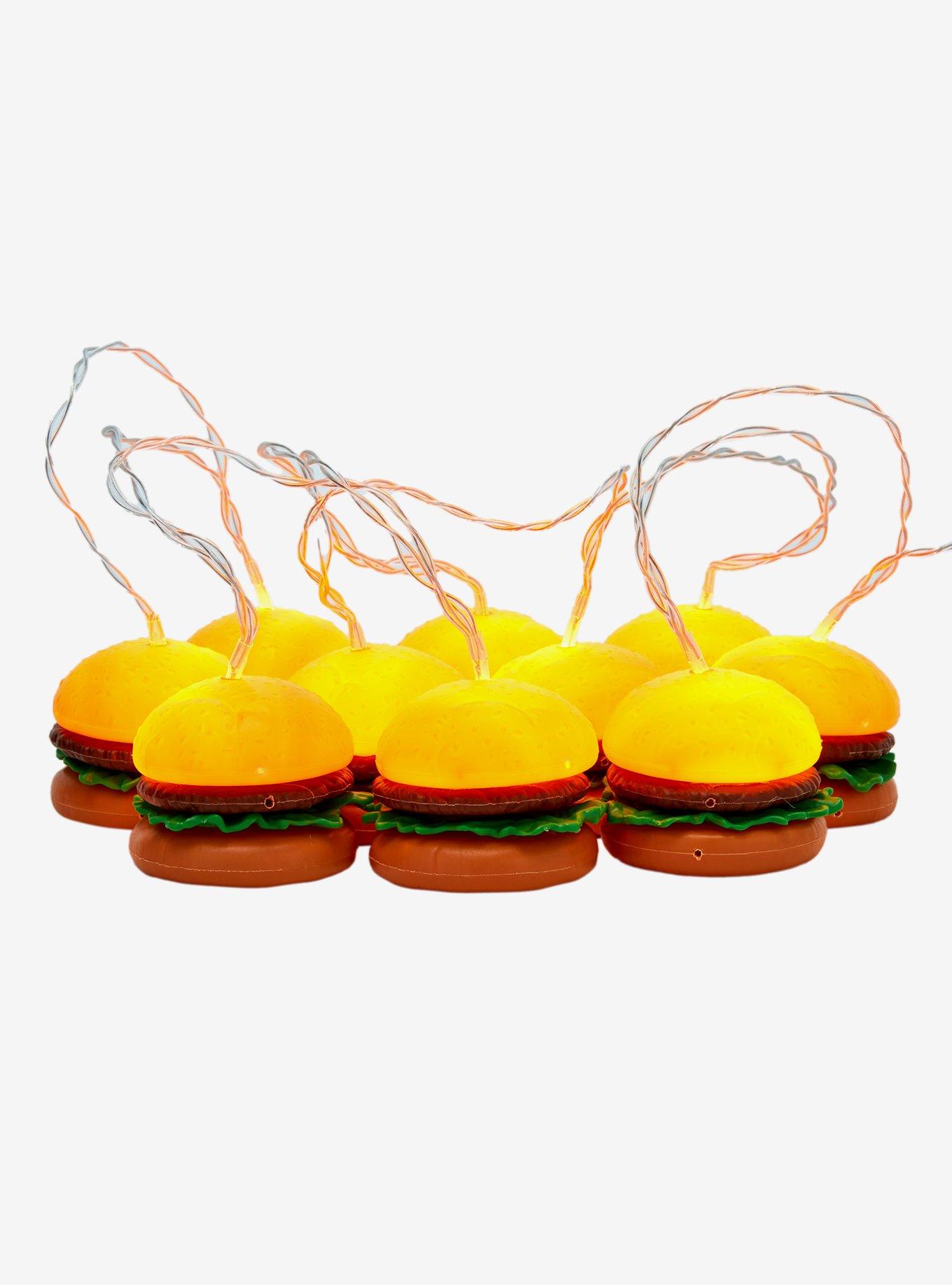 Hamburger Figural String Lights, , hi-res