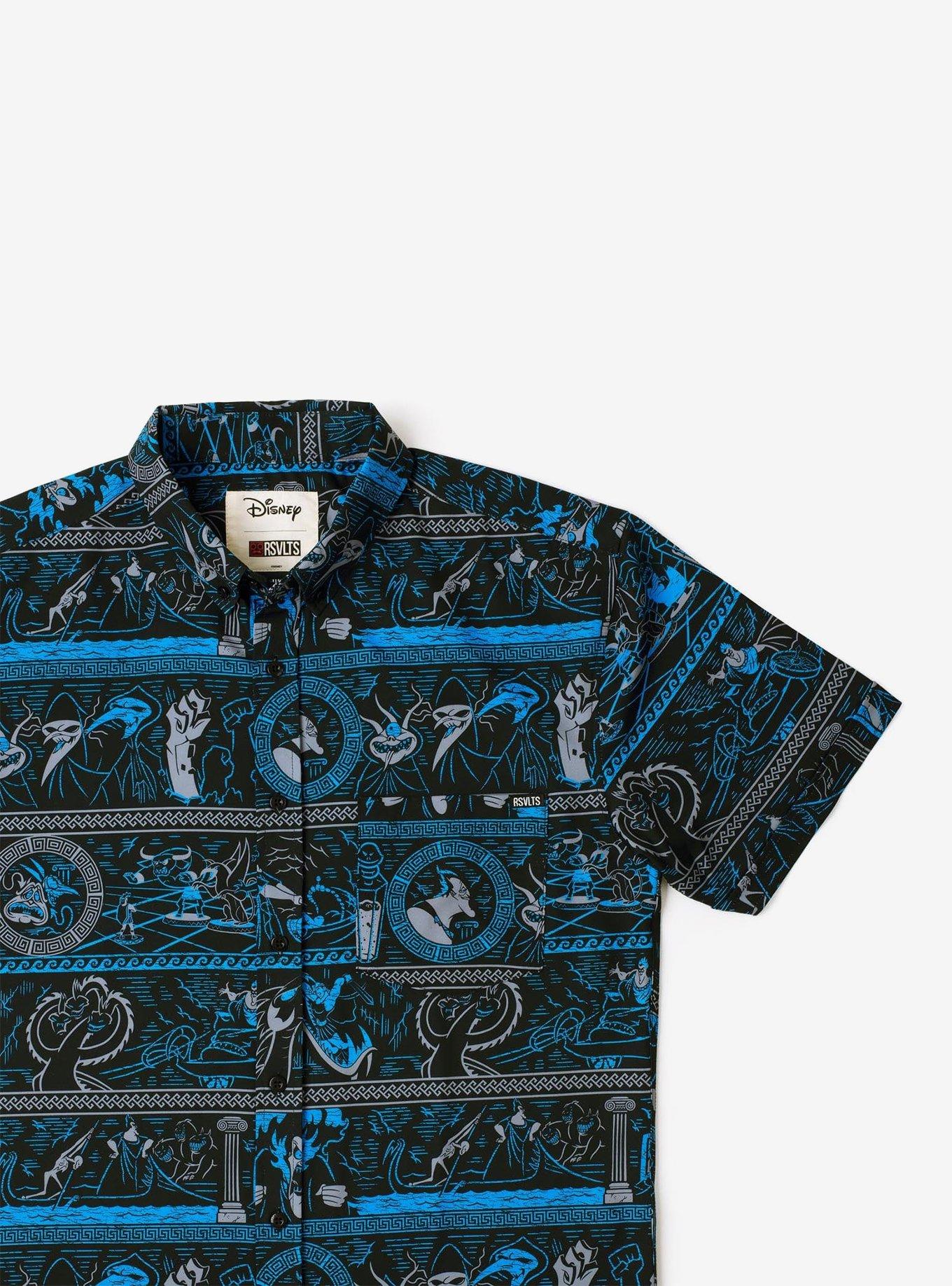 RSVLTS x Disney Hercules Hades Gonna Hate Button-Up Shirt, , hi-res
