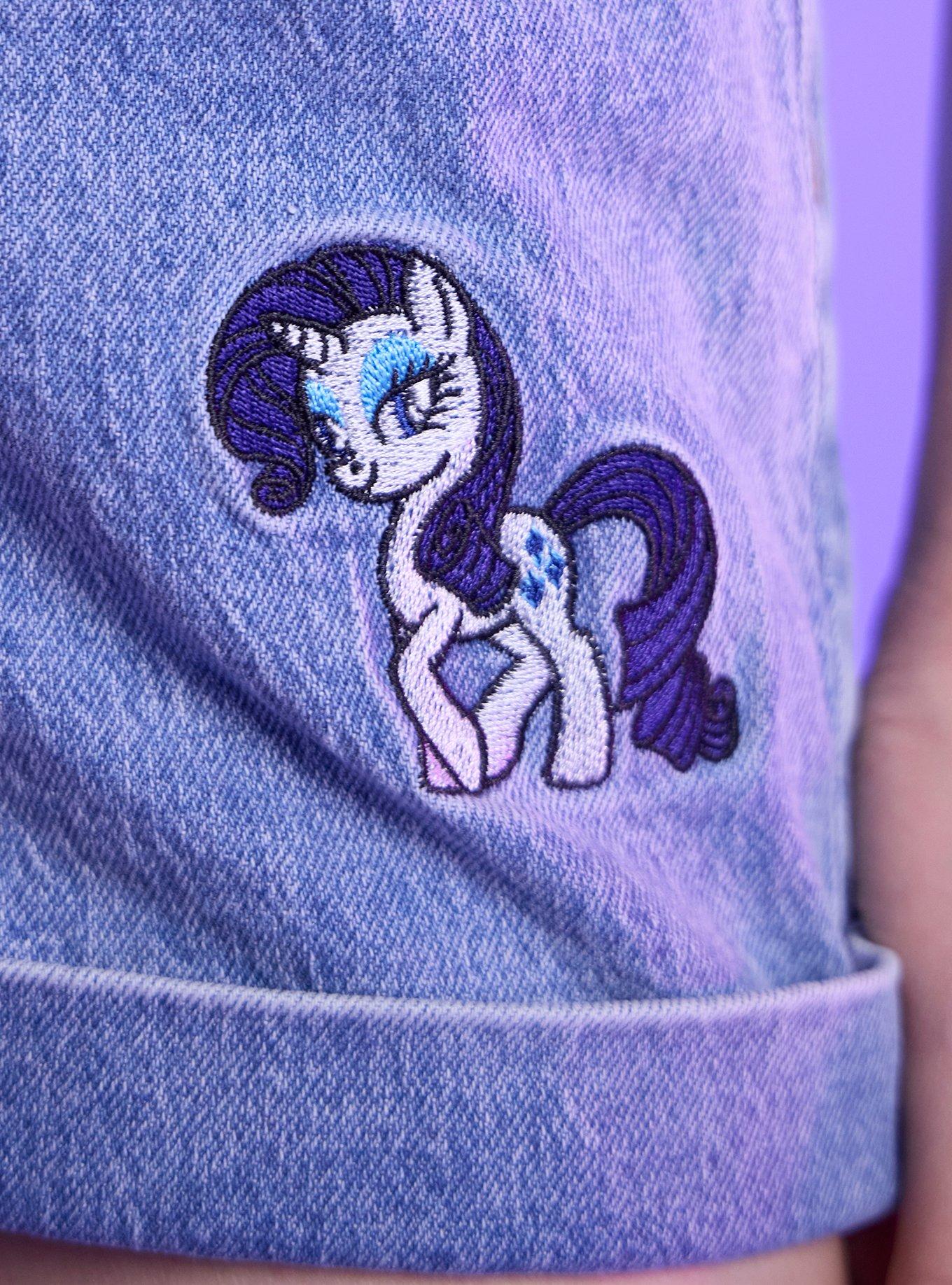 My Little Pony Mane Six Heart Denim Shortalls, MULTI, alternate