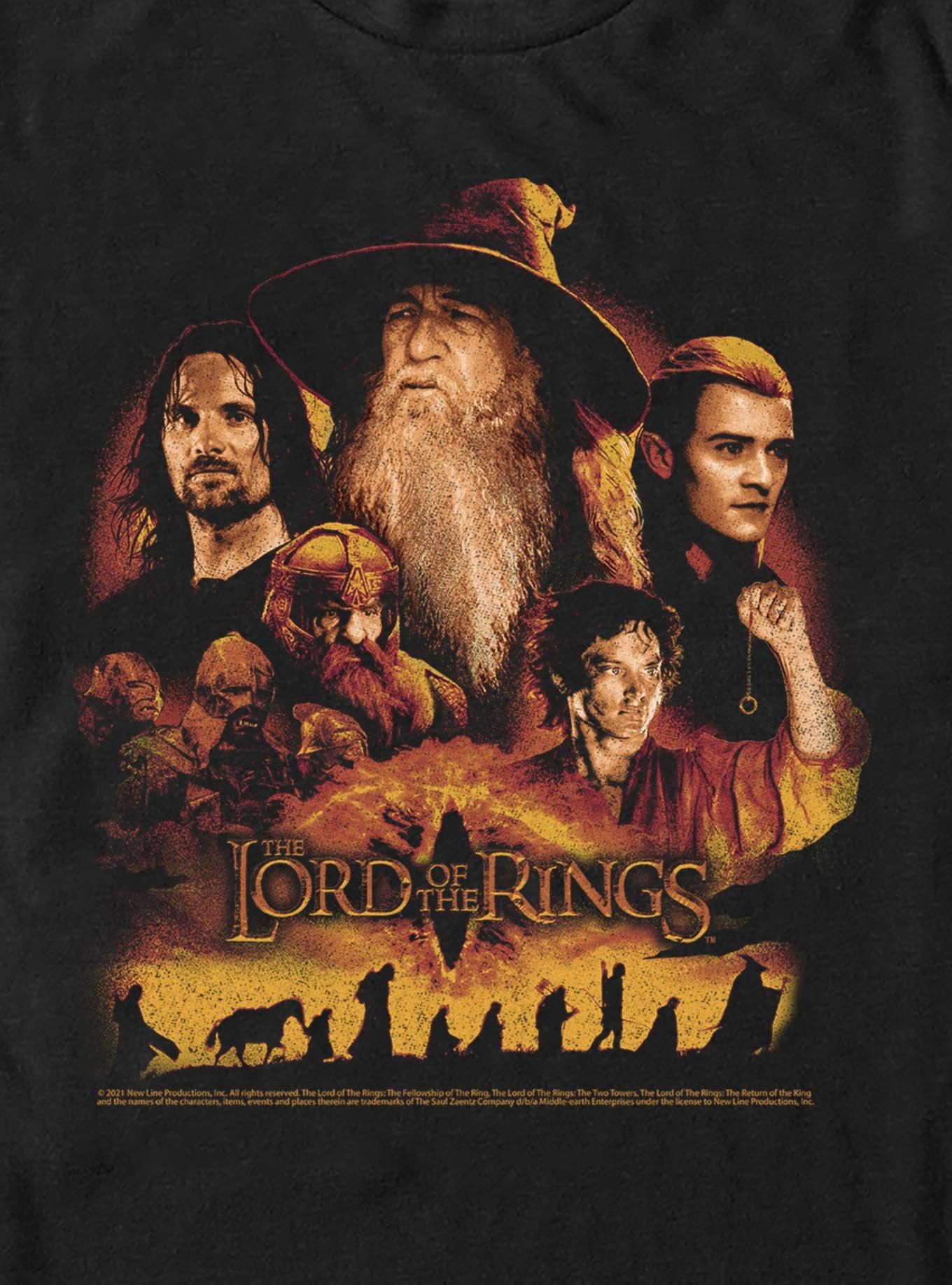 The Lord of the Rings Poster Extra Soft T-Shirt, , hi-res