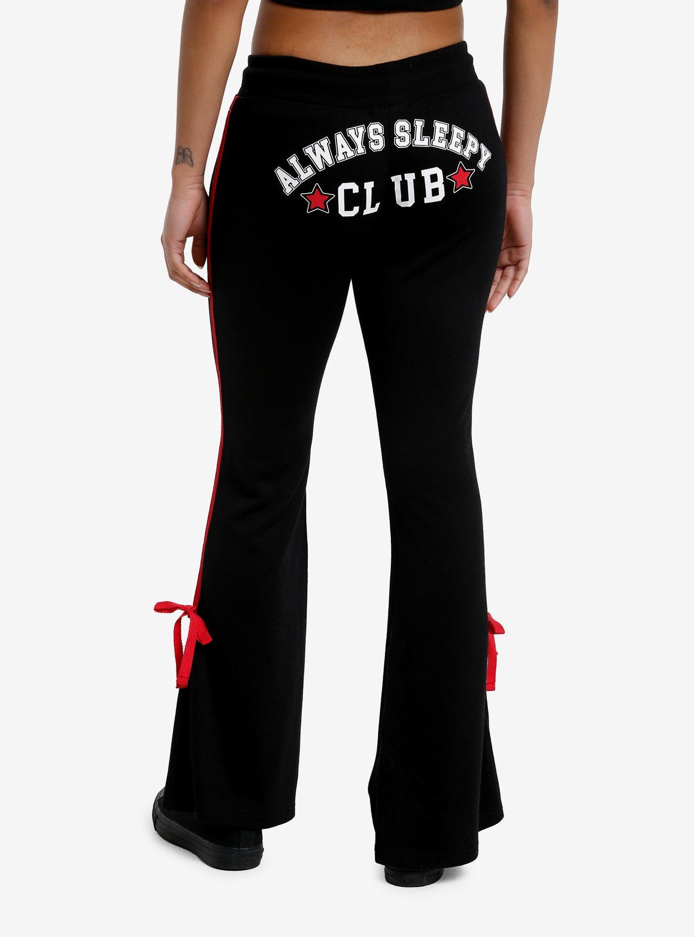 Always Sleepy Club Flare Girls Lounge Pants, , hi-res