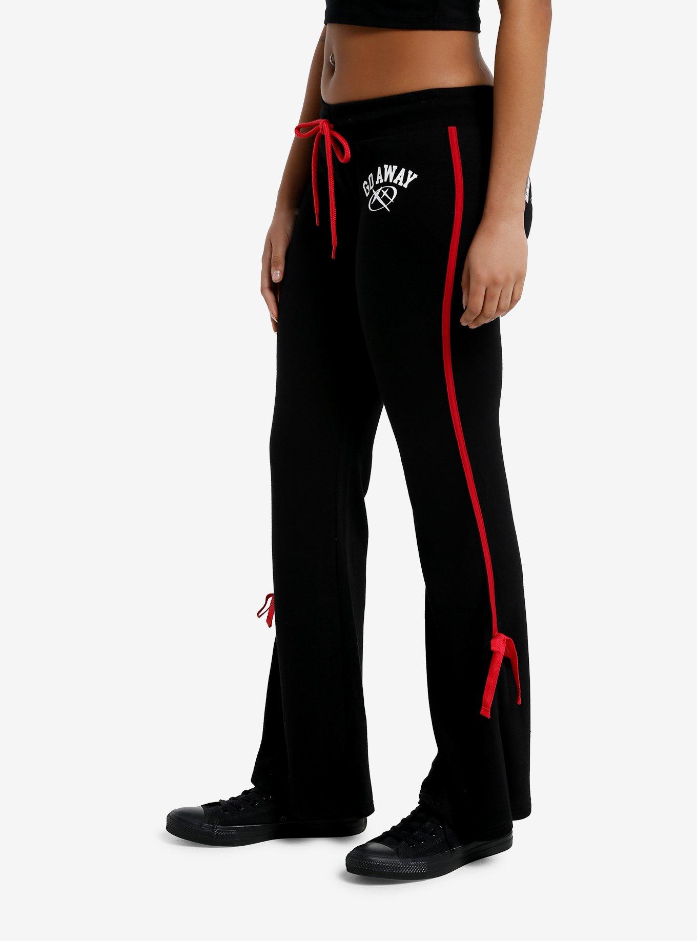 Always Sleepy Club Flare Girls Lounge Pants, BLACK, alternate