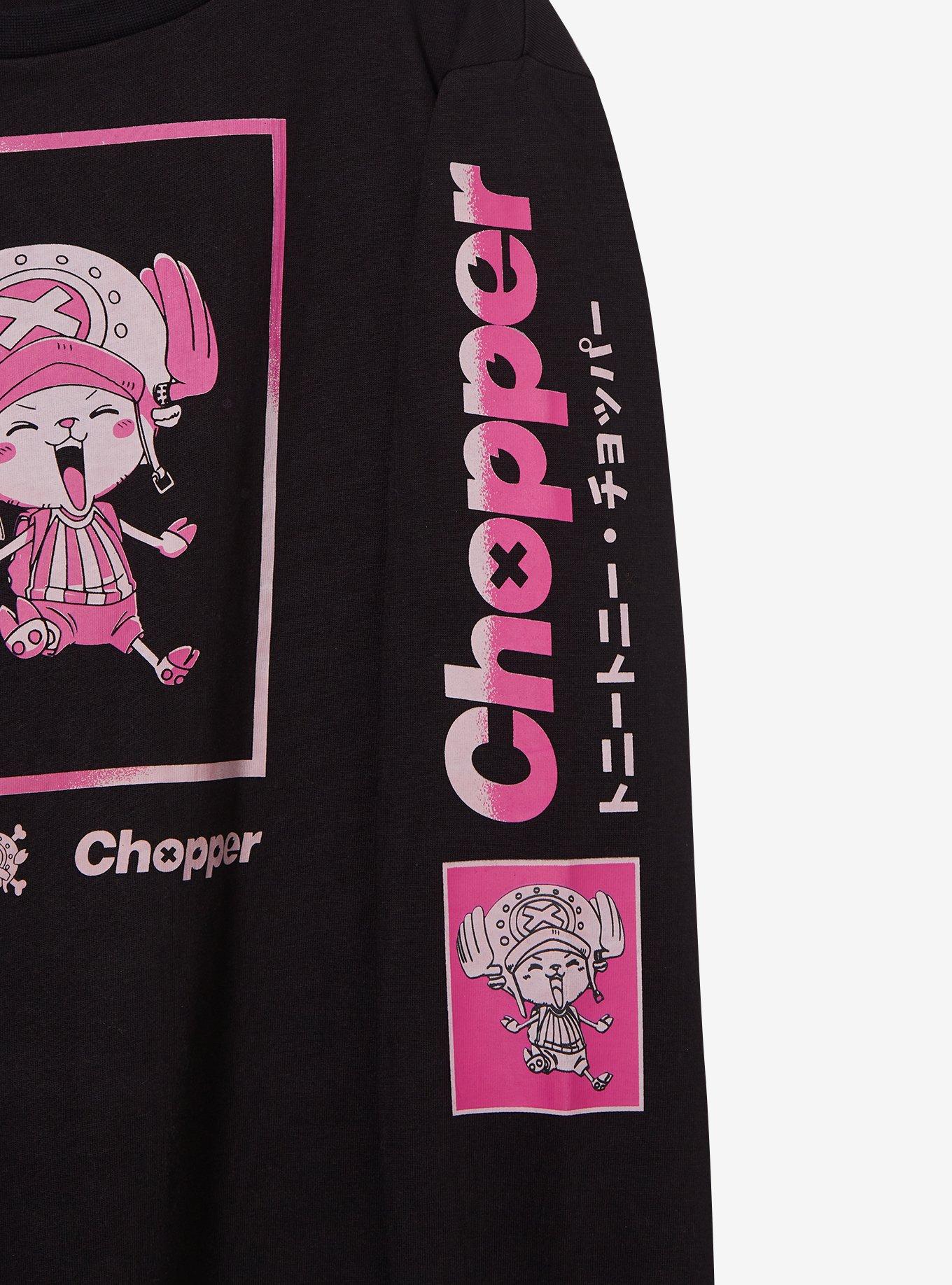 One Piece Chopper Tonal Portrait Women's Long Sleeve T-Shirt - BoxLunch Exclusive, , hi-res