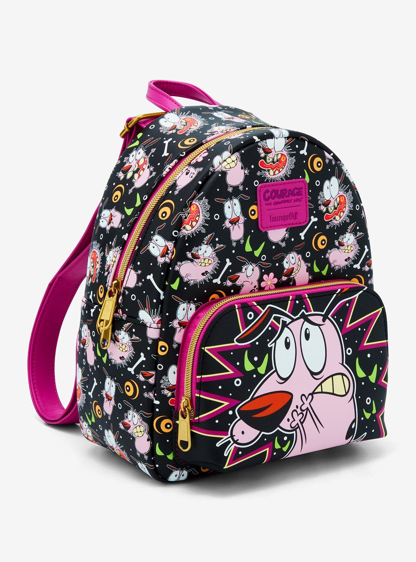 Loungefly Courage The Cowardly Dog Mini Backpack, , hi-res