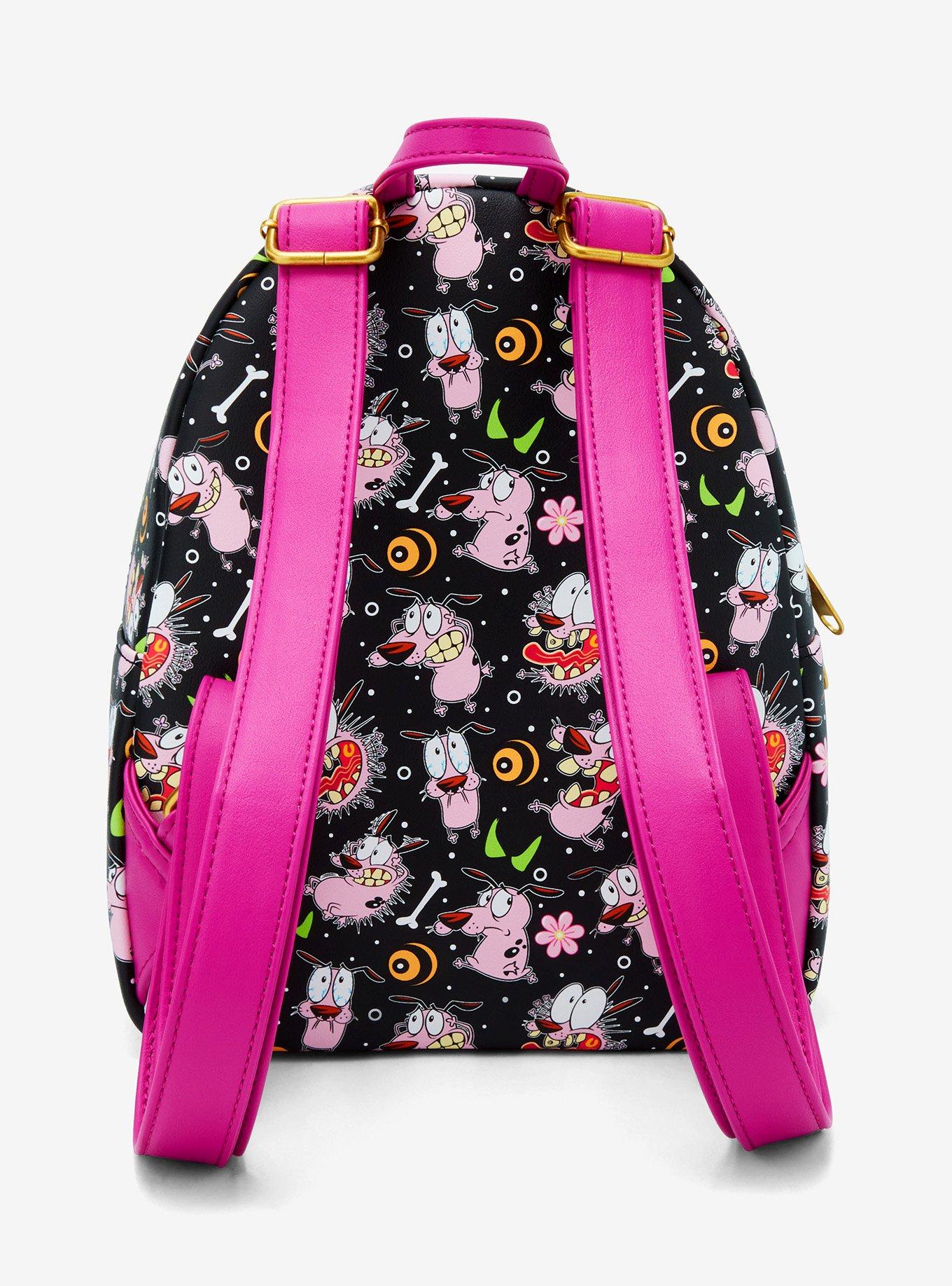 Loungefly Courage The Cowardly Dog Mini Backpack, , alternate