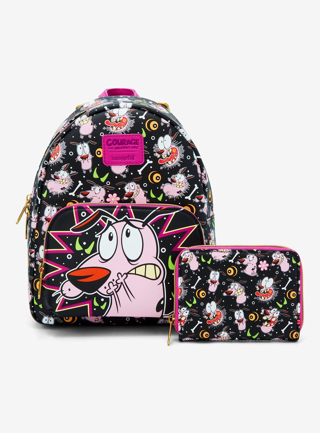 Loungefly Courage The Cowardly Dog Mini Backpack, , alternate