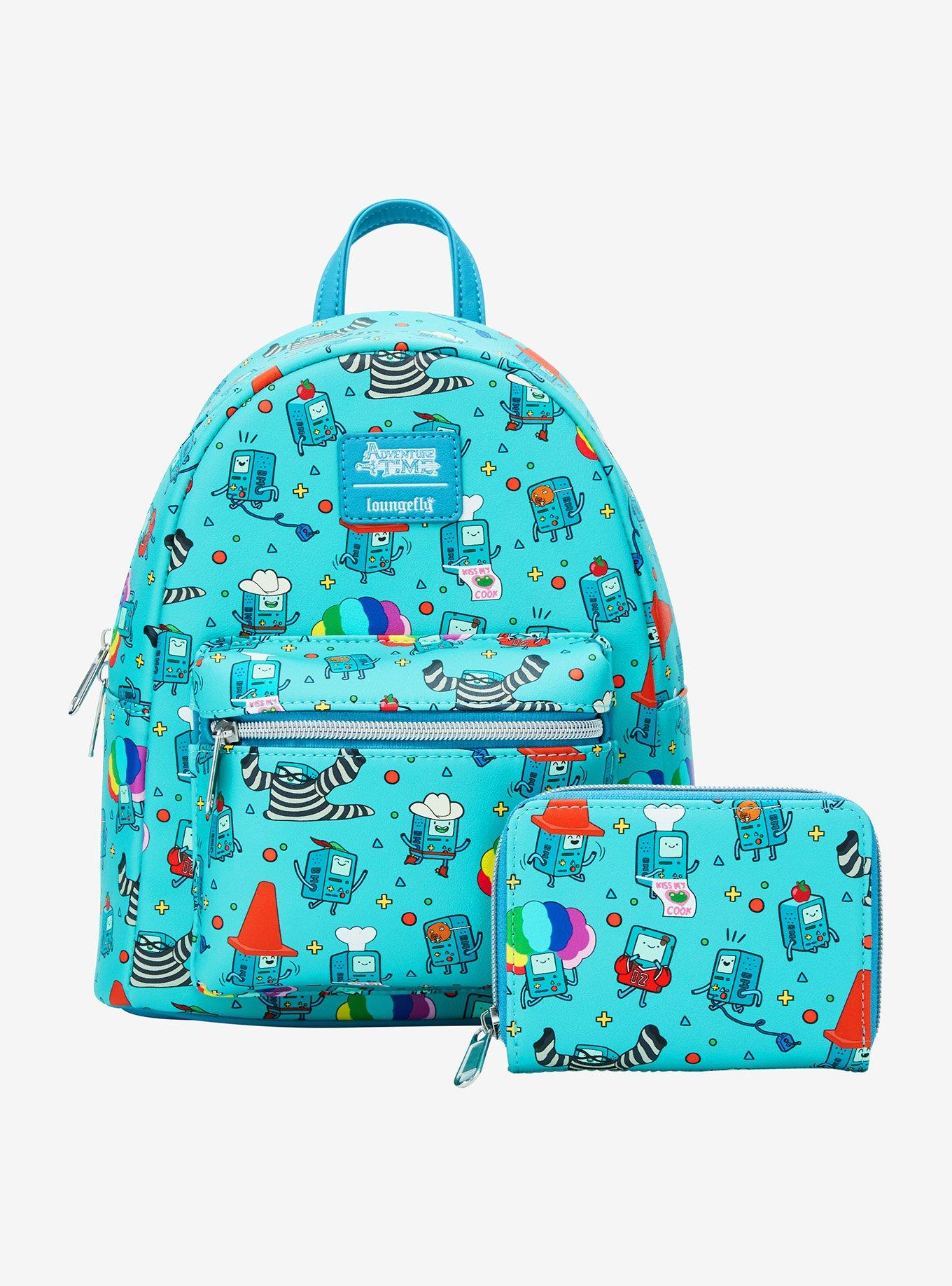 Loungefly Adventure Time BMO Poses Mini Backpack, , alternate