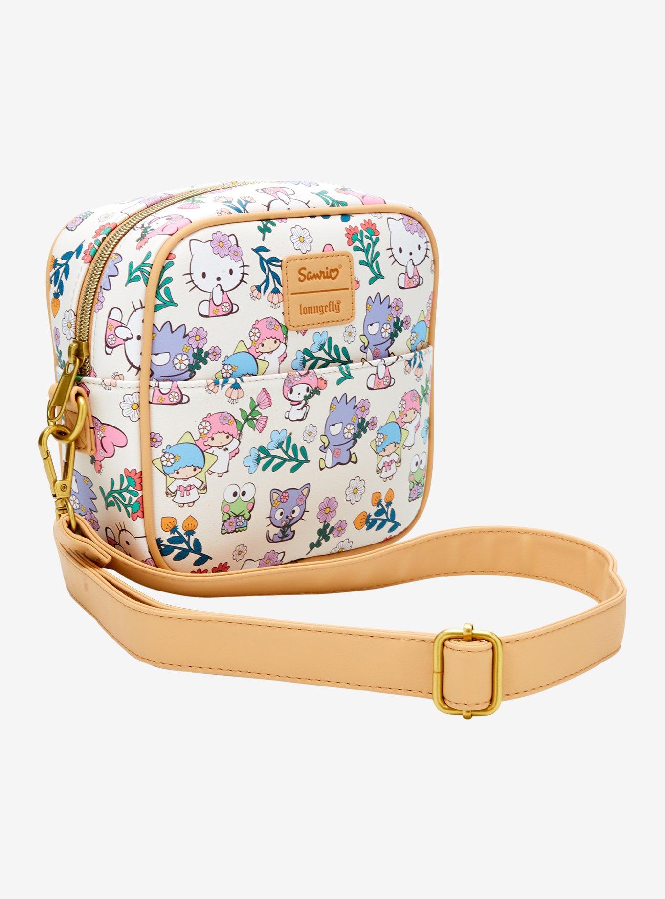 Loungefly Hello Kitty And Friends Floral Crossbody Bag, , hi-res