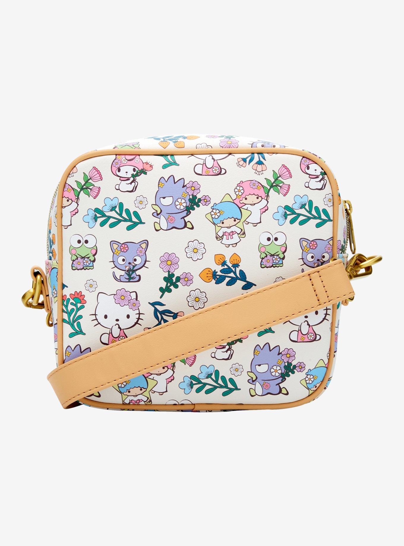Loungefly Hello Kitty And Friends Floral Crossbody Bag