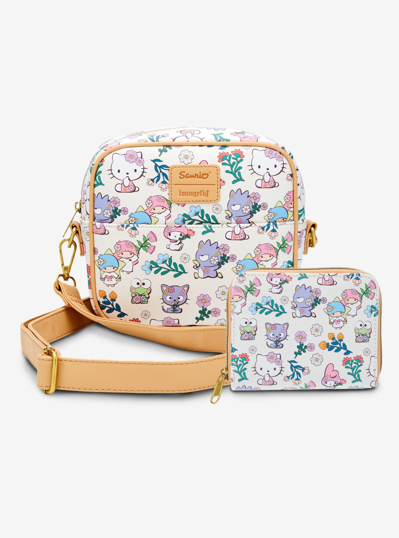 Loungefly Hello Kitty And Friends Floral Mini Zipper Wallet, , alternate