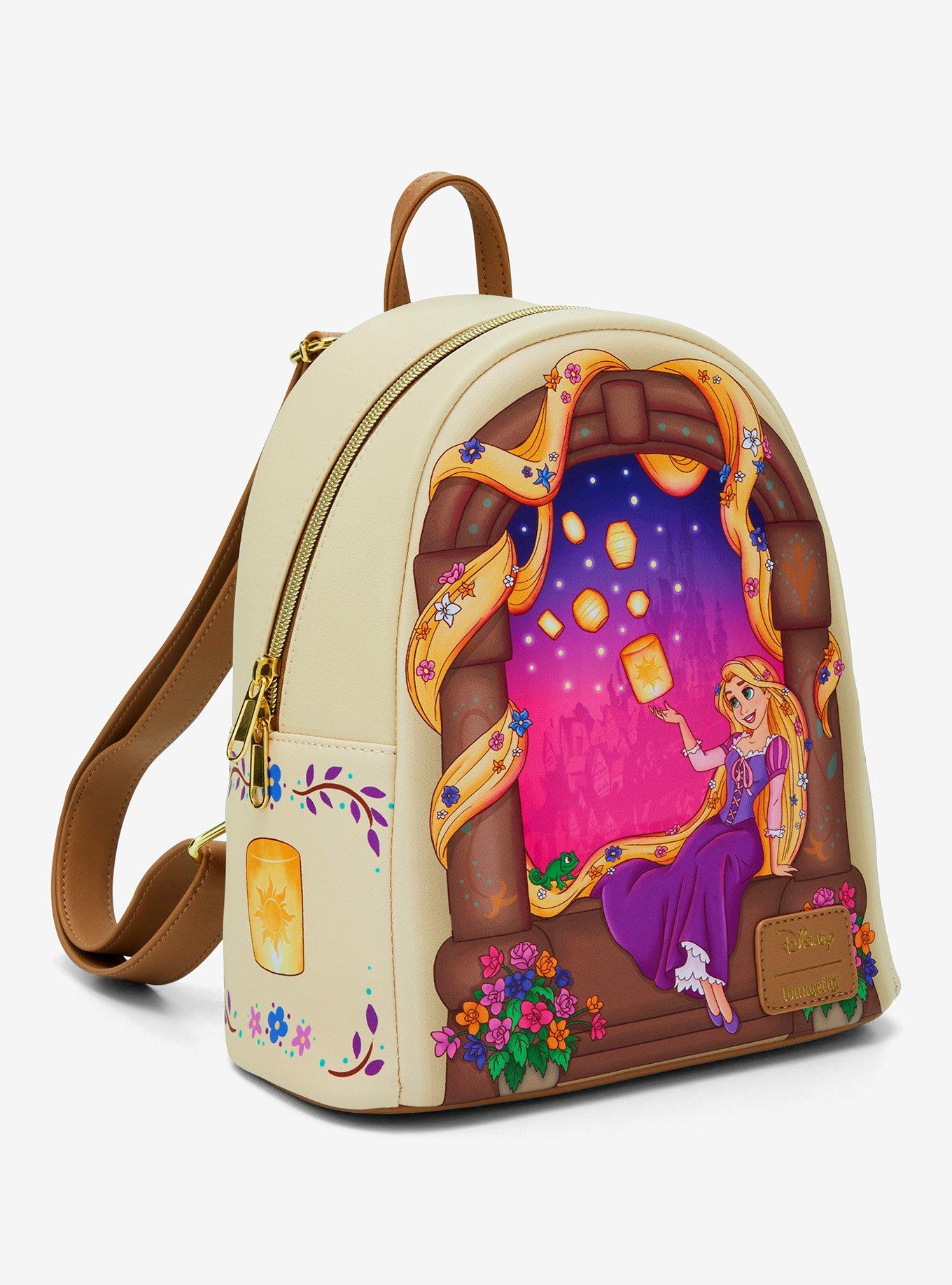 Loungefly Disney Tangled Rapunzel Lantern Window Mini Backpack, , hi-res