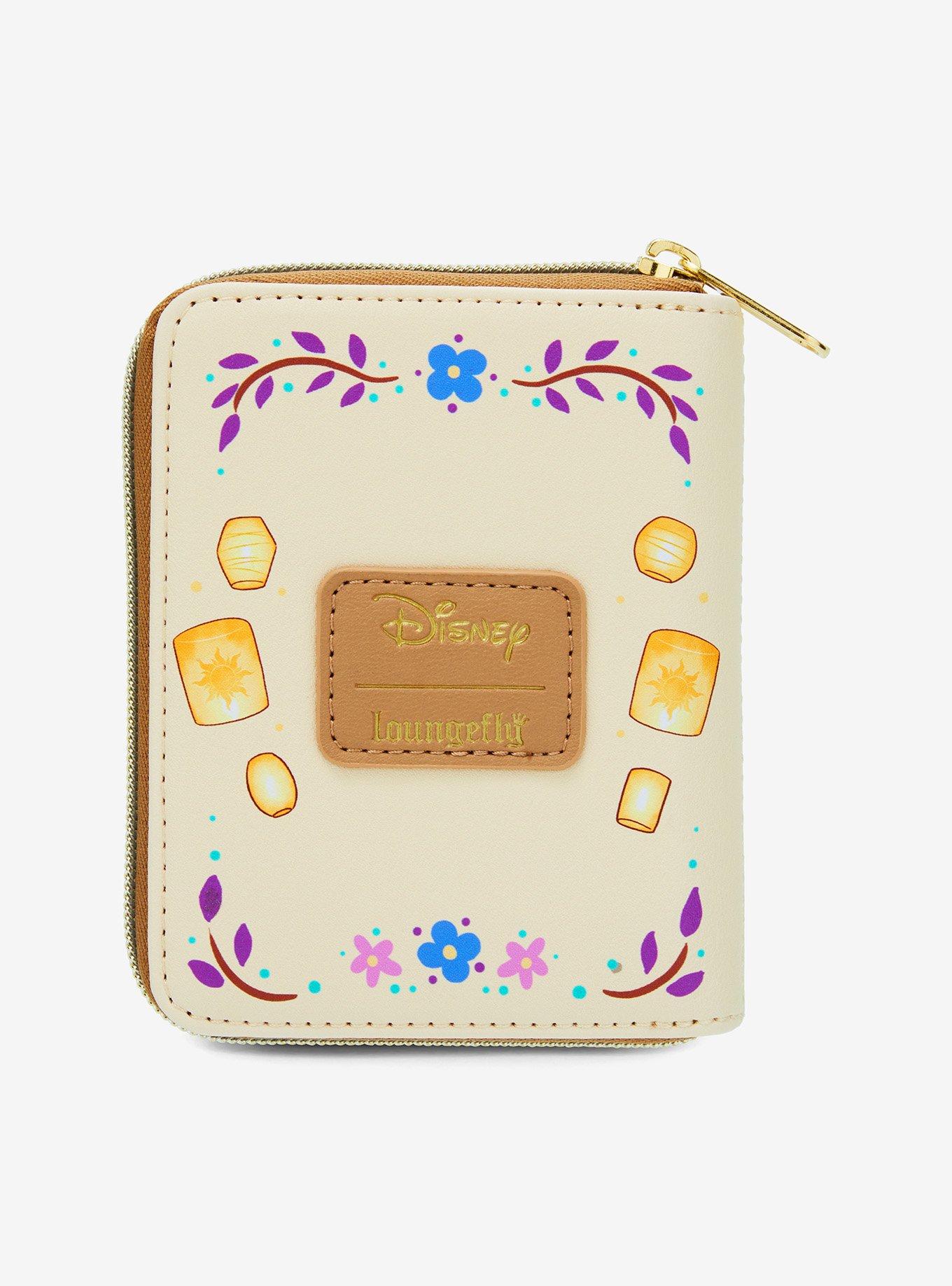 Loungefly Disney Tangled Rapunzel Lantern Window Mini Zipper Wallet, , alternate