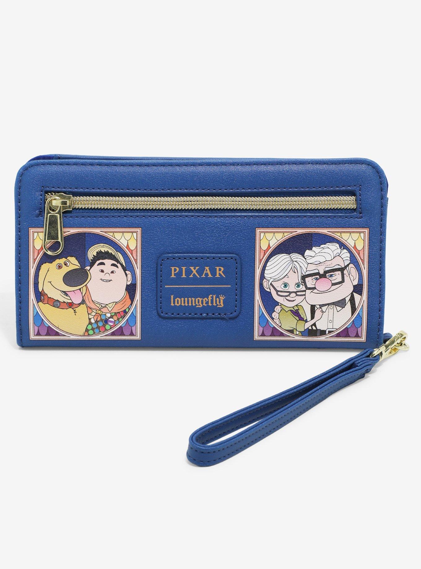 Loungefly Disney Pixar Up House Stained Glass Tech Wallet, , alternate