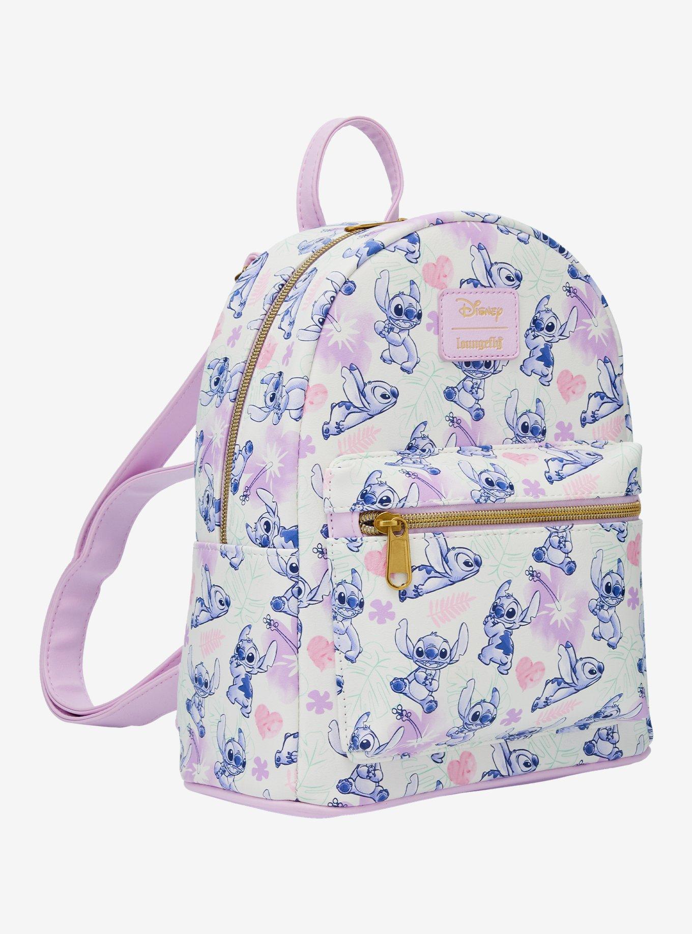 Loungefly Disney Stitch Tropical Heart Pastel Mini Backpack