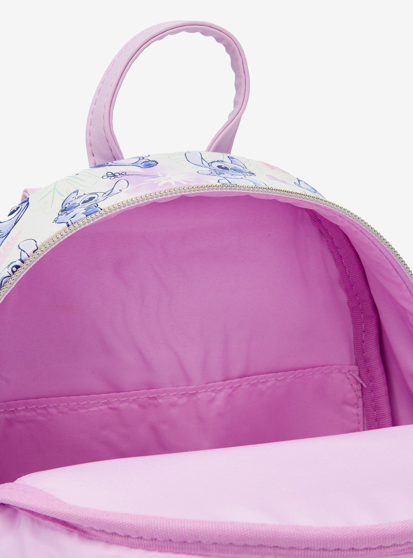 Loungefly Disney Stitch Tropical Heart Pastel Mini Backpack
