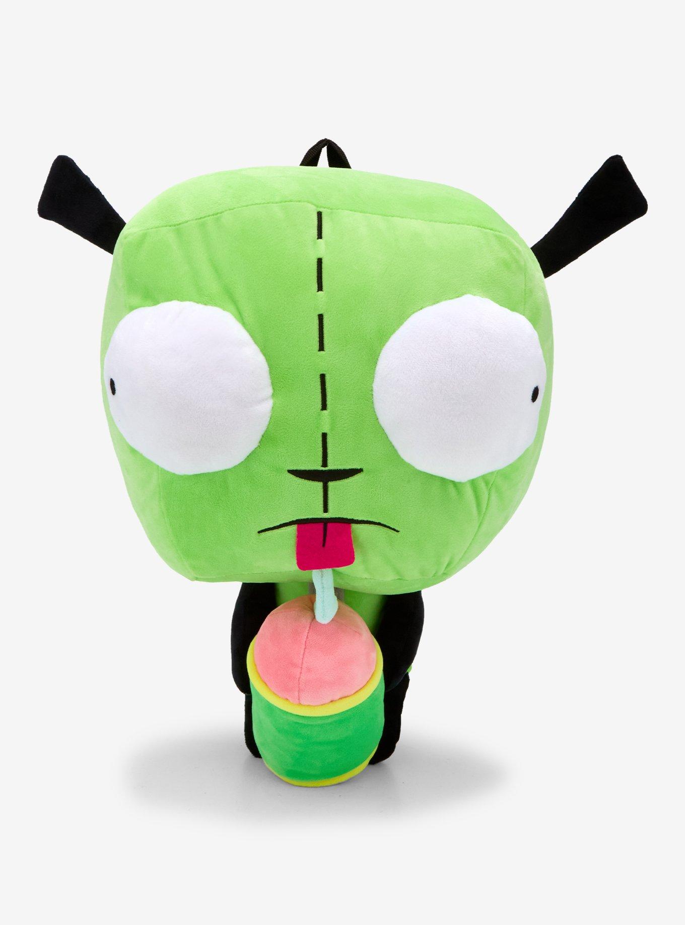 Invader Zim GIR With Smoothie Plush Backpack, , hi-res