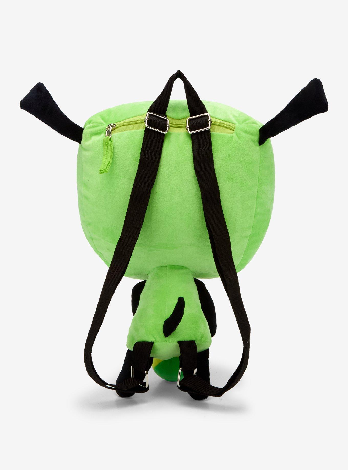 Invader Zim GIR With Smoothie Plush Backpack, , alternate