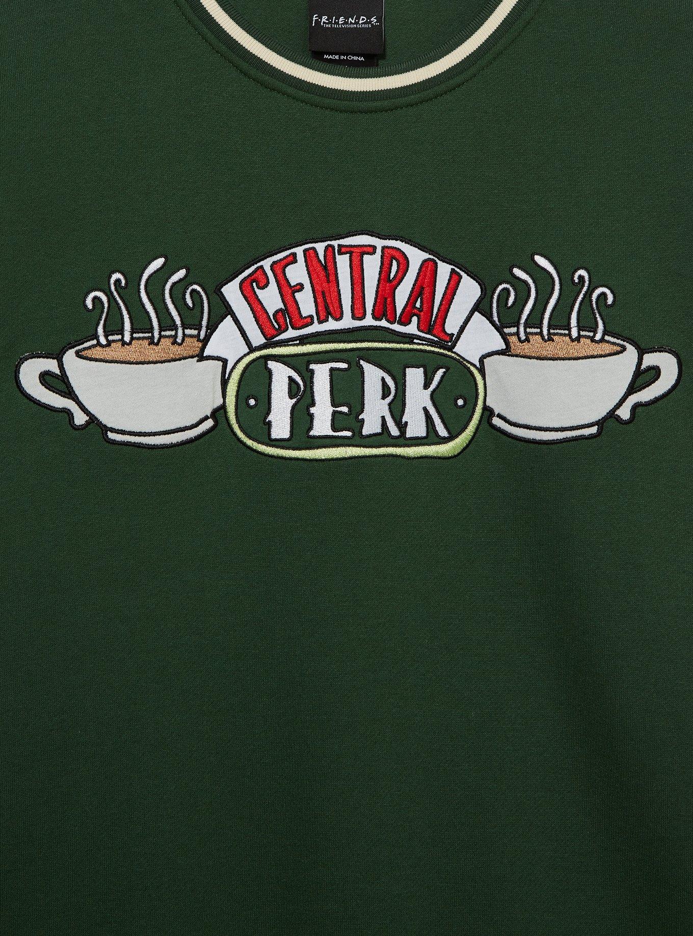 Friends Central Perk Color Block Crewneck — BoxLunch Exclusive, , hi-res