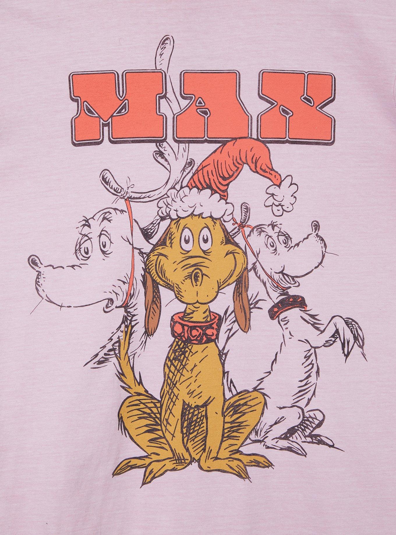How the Grinch Stole Christmas Max Women's T-Shirt — BoxLunch Exclusive, , hi-res