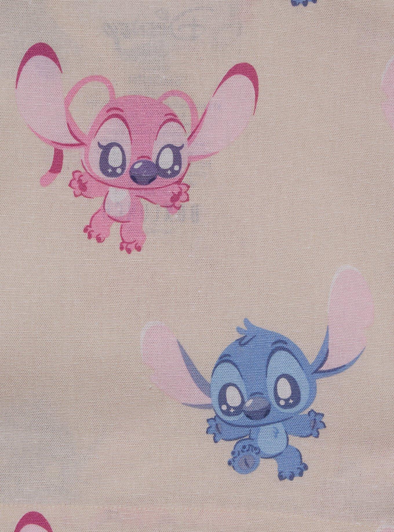 Disney Lilo & Stitch Angel and Stitch Infant Short & Shirt Set - BoxLunch Exclusive, BLUE, alternate