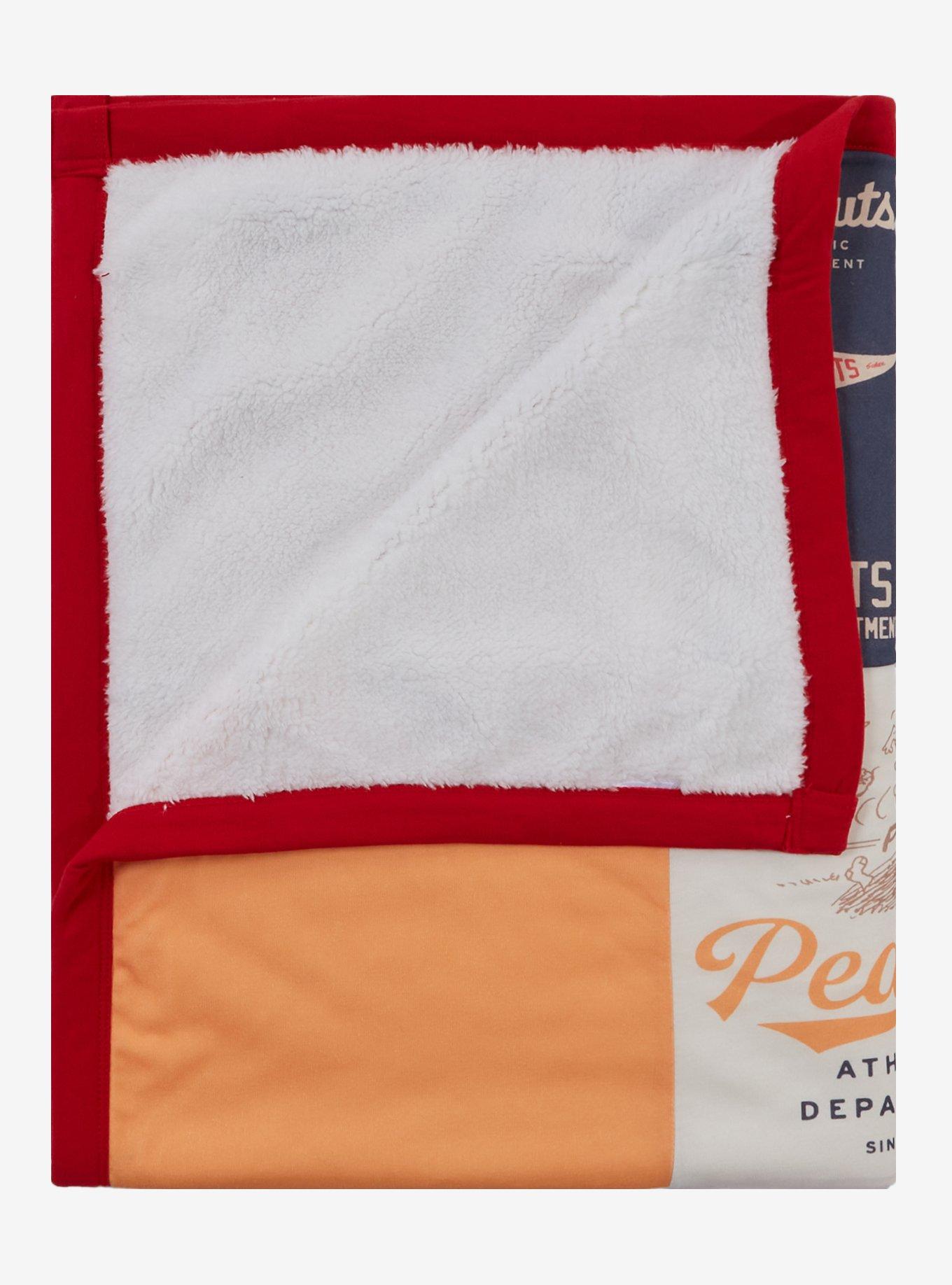 Peanuts Baseball Quilted Baby Blanket - BoxLunch Exclusive, , hi-res