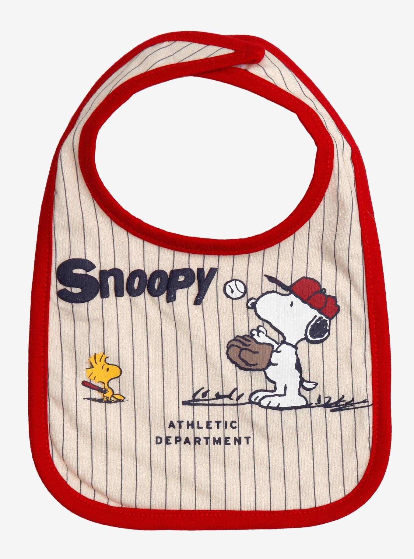 Peanuts Baseball Infant Bib Set &mdash; BoxLunch Exclusive, , alternate