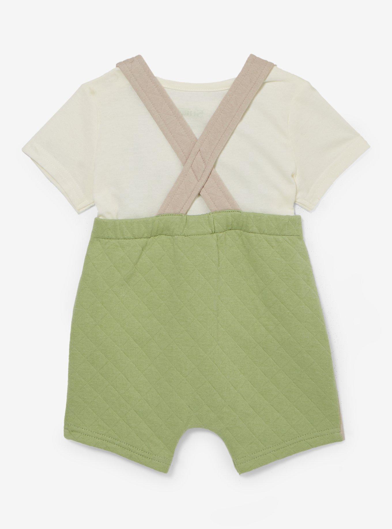 DreamWorks Shrek Cartoon Infant T-Shirt and Overall Set — BoxLunch Exclusive, , hi-res