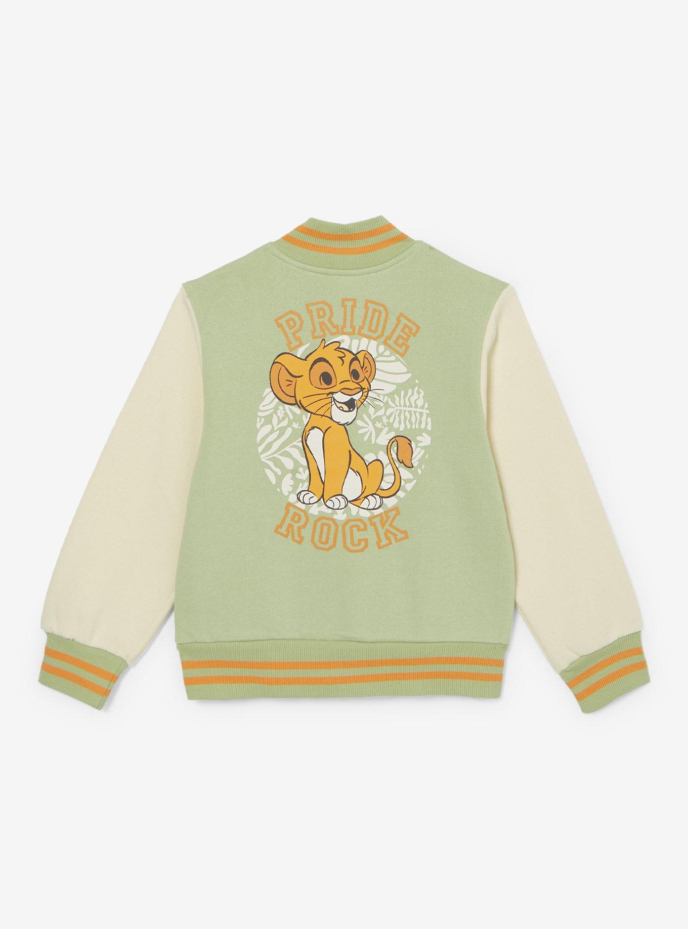 Disney The Lion King Simba, Timon, & Pumbaa Toddler Varsity Jacket — BoxLunch Exclusive, , hi-res