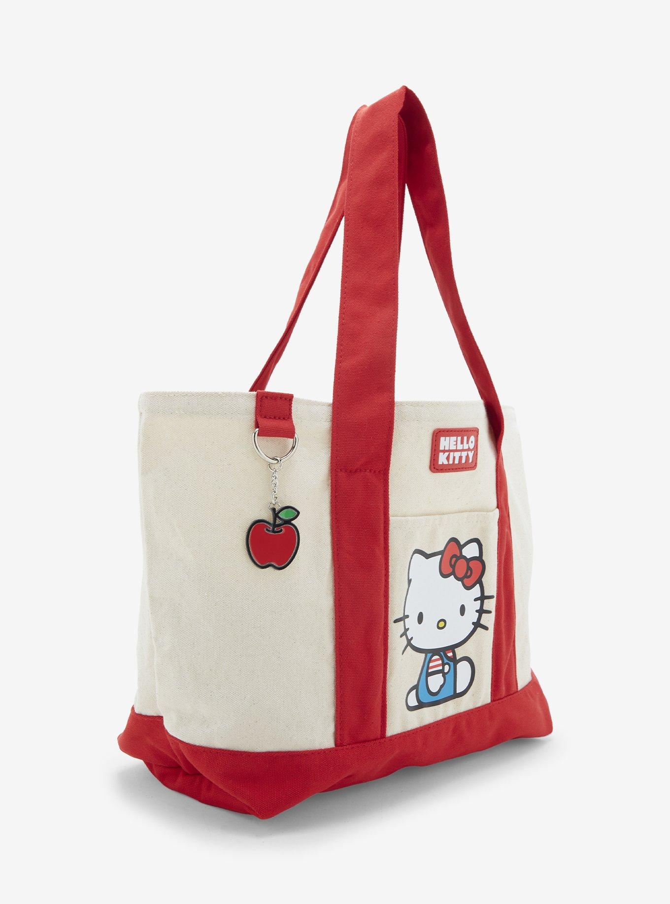 Hello Kitty Red & Cream Mini Tote Bag, , hi-res