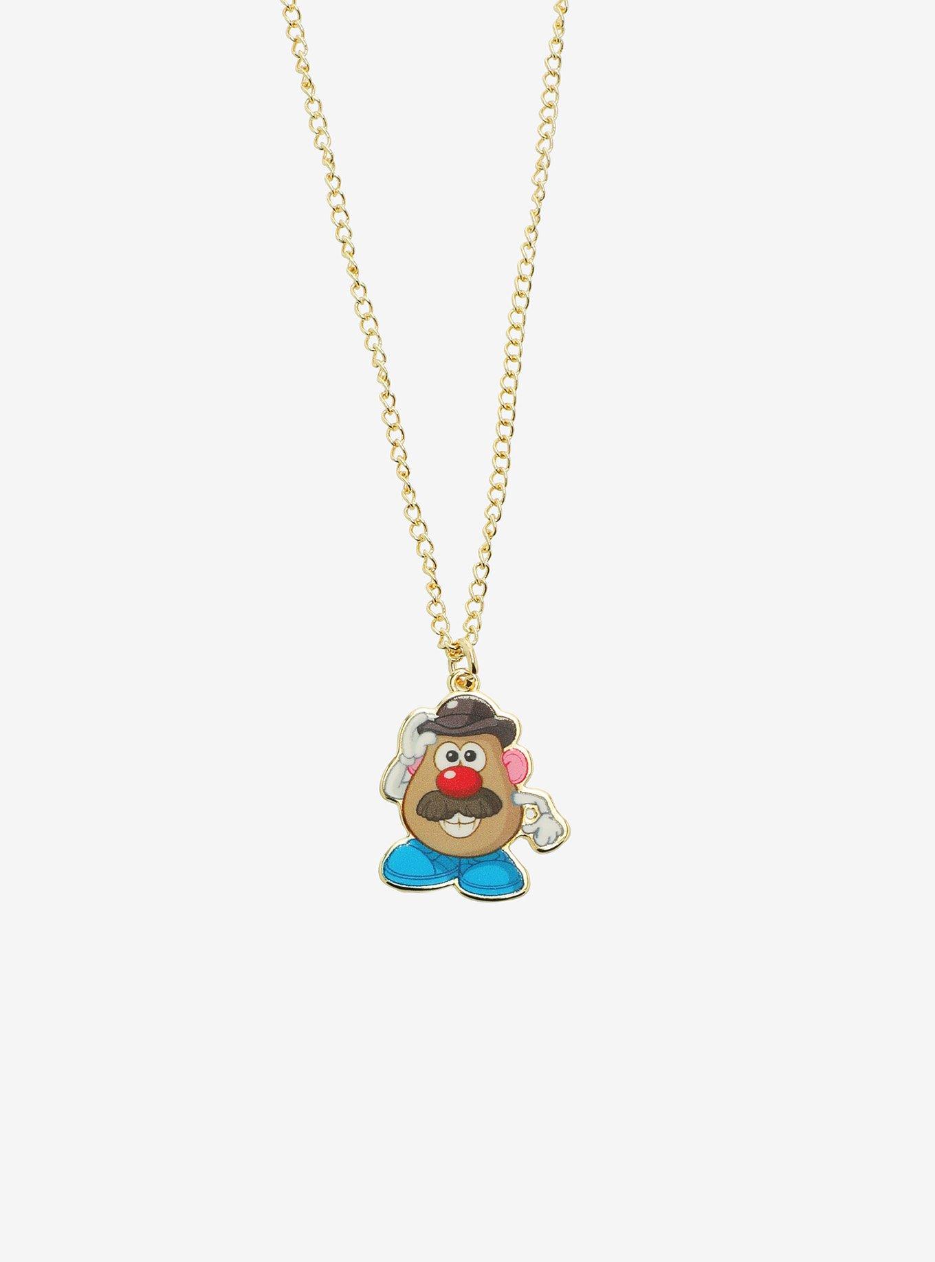 Mr. Potato Head & Mrs. Potato Head Best Friend Necklace Set, , alternate