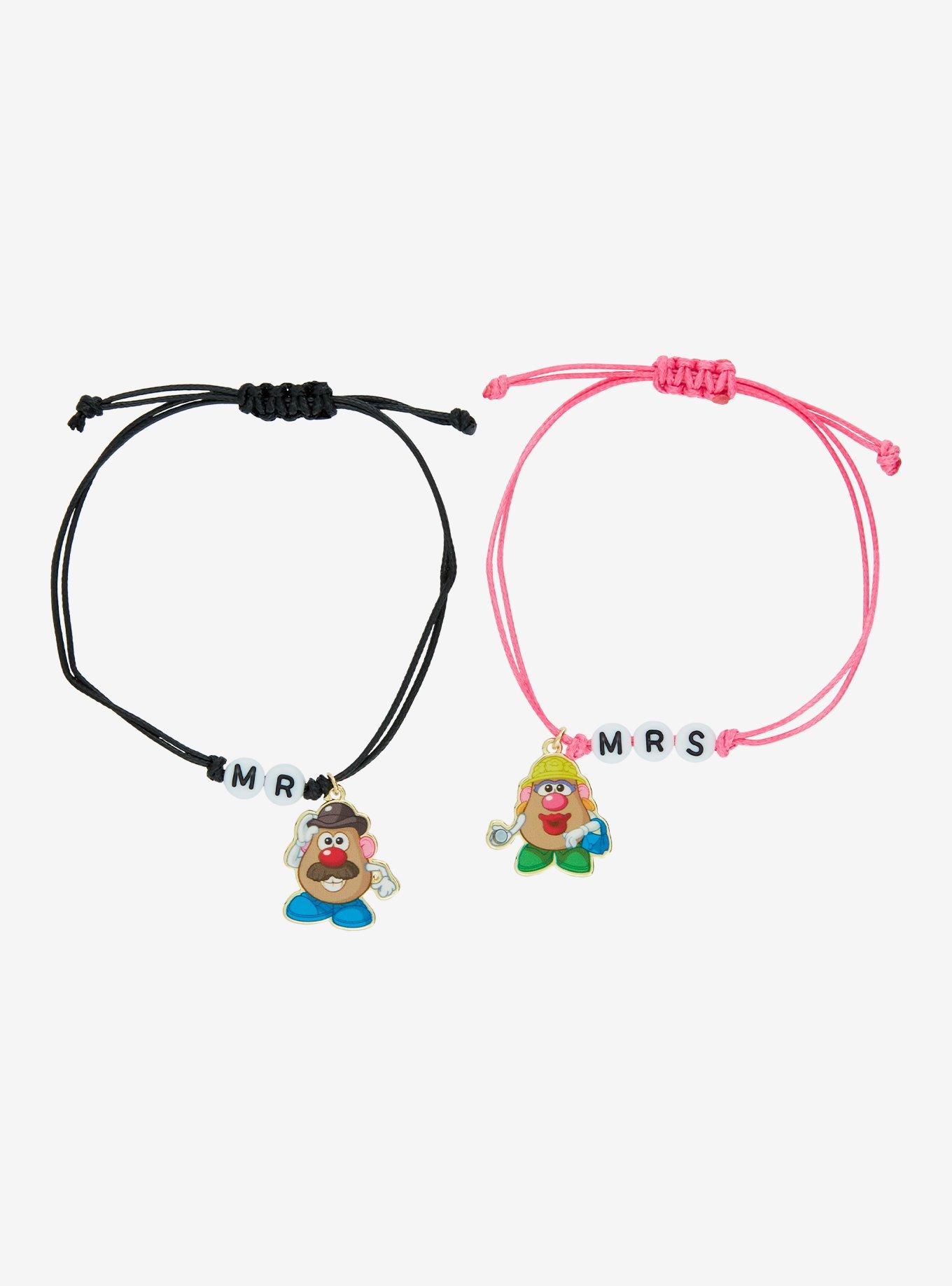 Mr. Potato Head & Mrs. Potato Head Best Friend Cord Bracelet Set, , hi-res