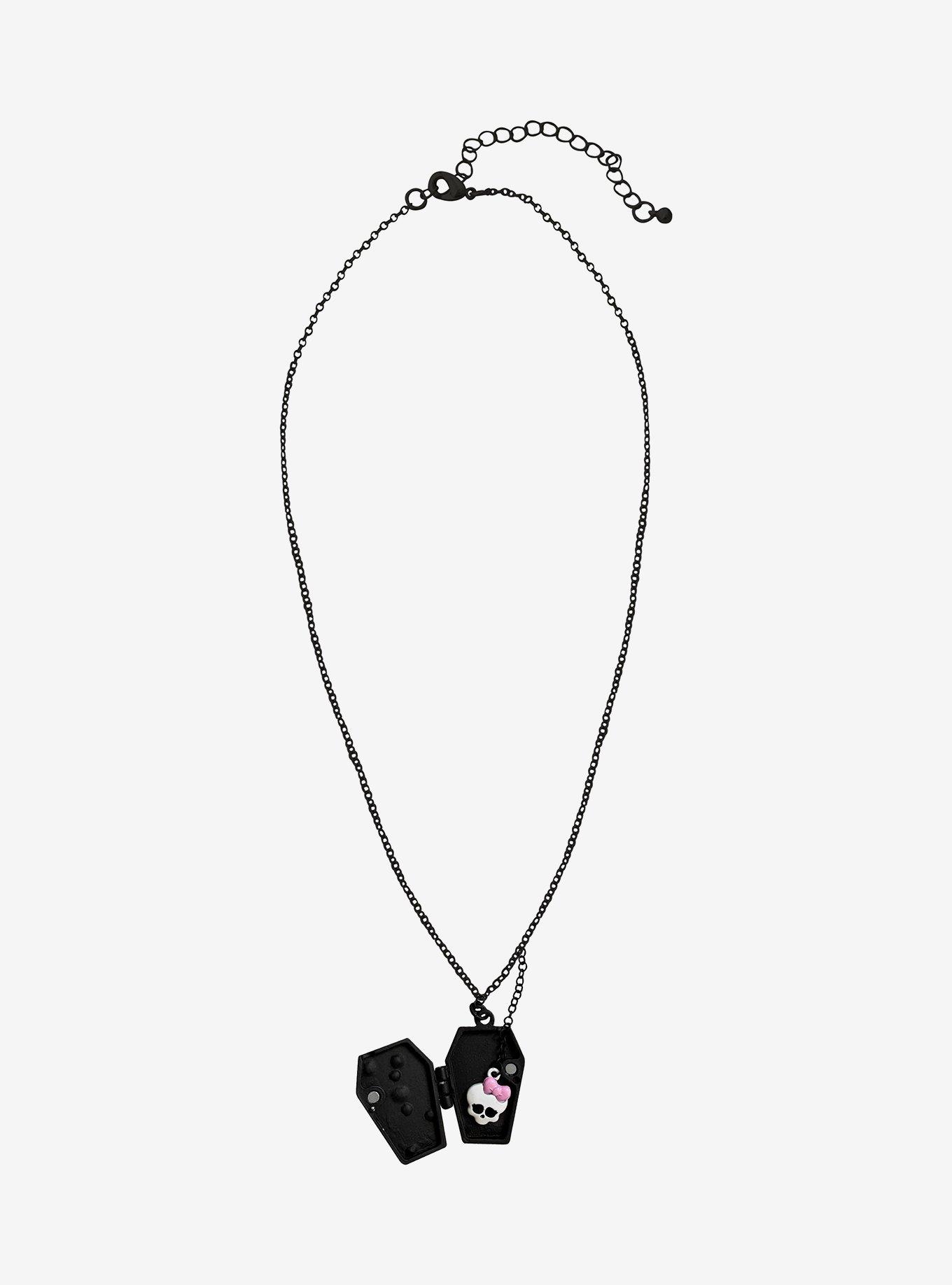 Monster High Draculaura Coffin Locket Necklace, , alternate