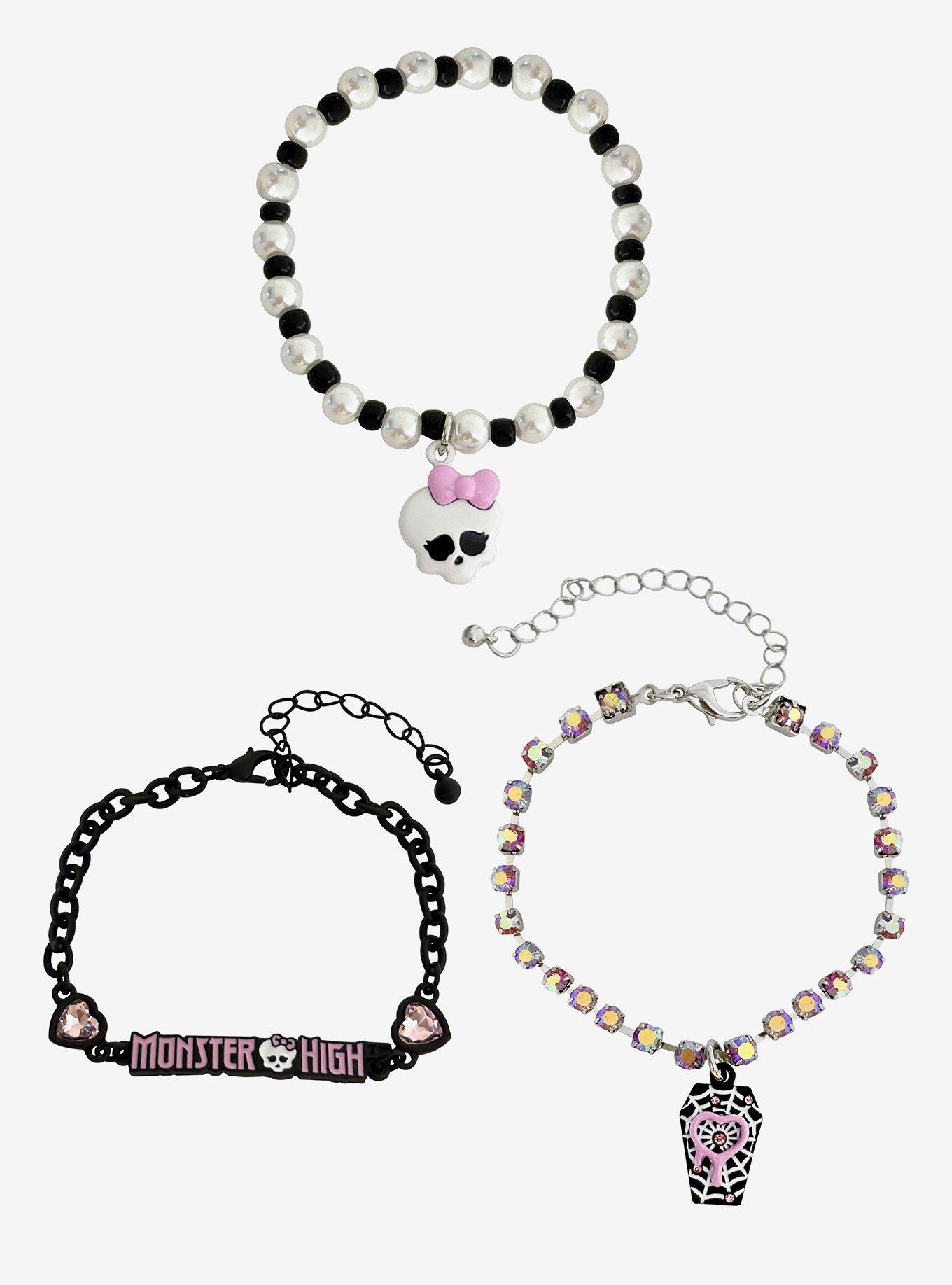 Monster High Skullette Coffin Bracelet Set, , hi-res