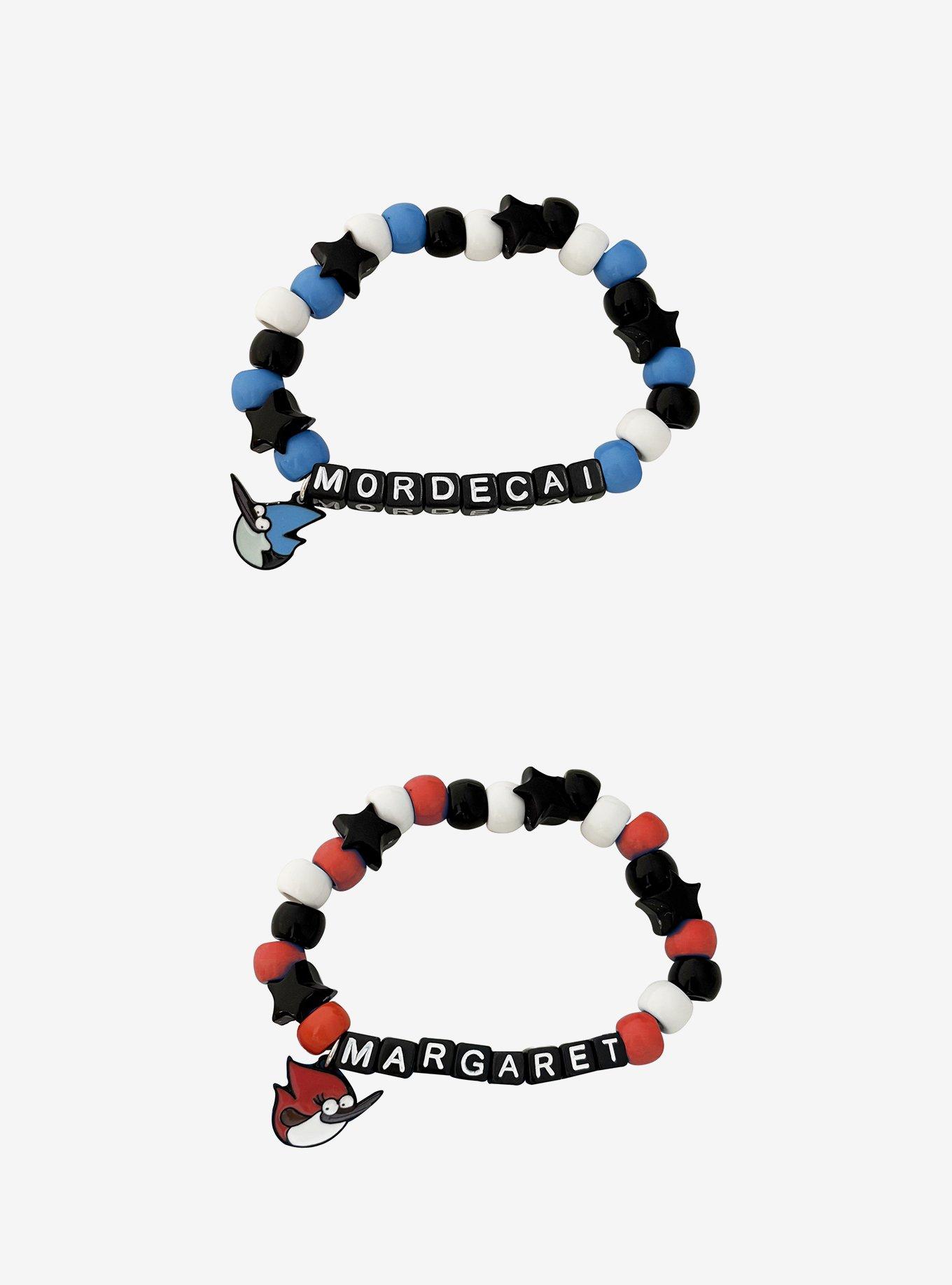 Regular Show Mordecai & Margaret Best Friend Bracelet Set, , hi-res