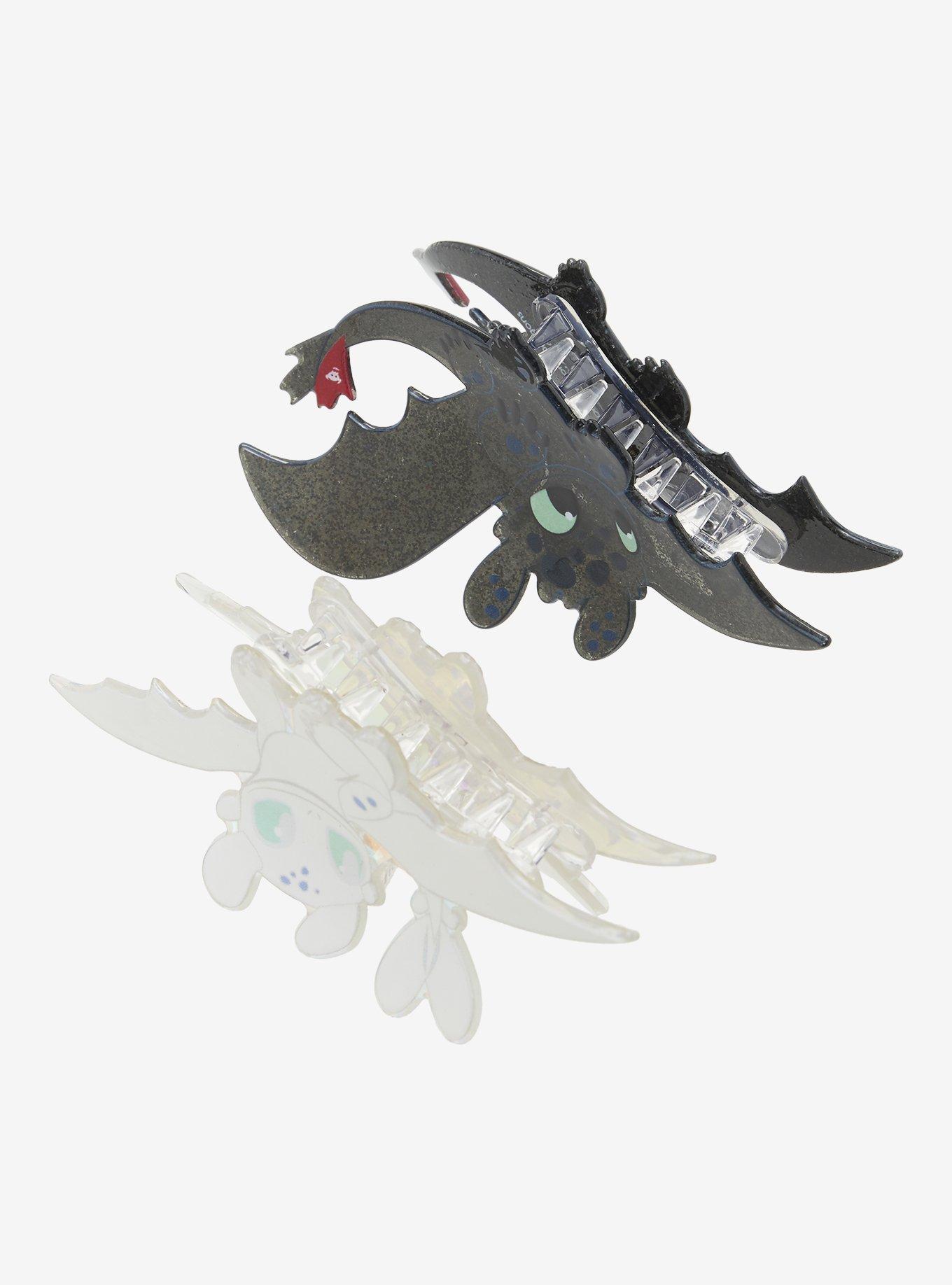 How To Train Your Dragon Duo Claw Hair Clip Set, , alternate