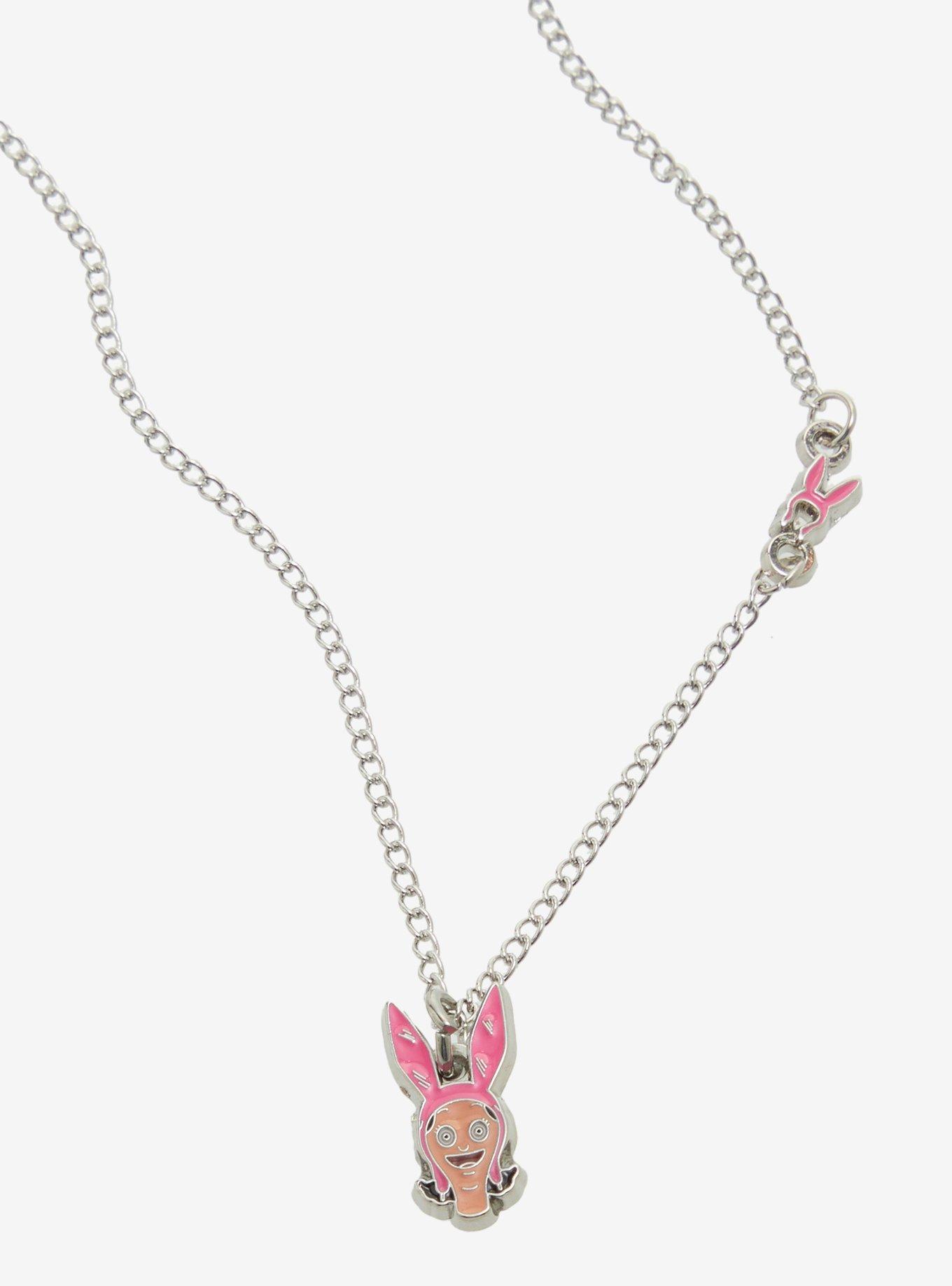 Bob's Burgers Tina & Louise Best Friend Necklace Set, , alternate