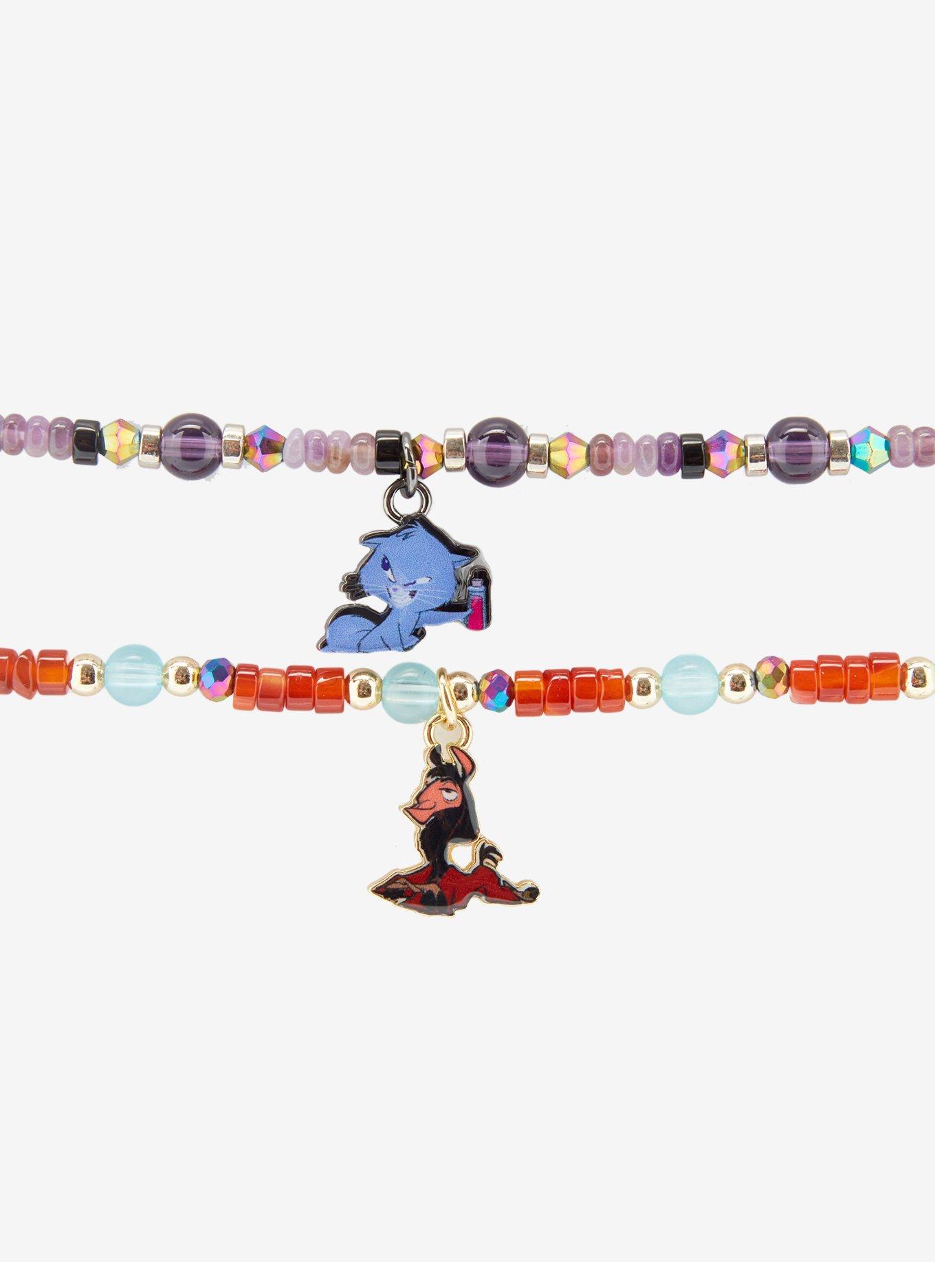 Disney The Emperor's New Groove Kuzco & Yzma Best Friend Bead Bracelet Set, , alternate