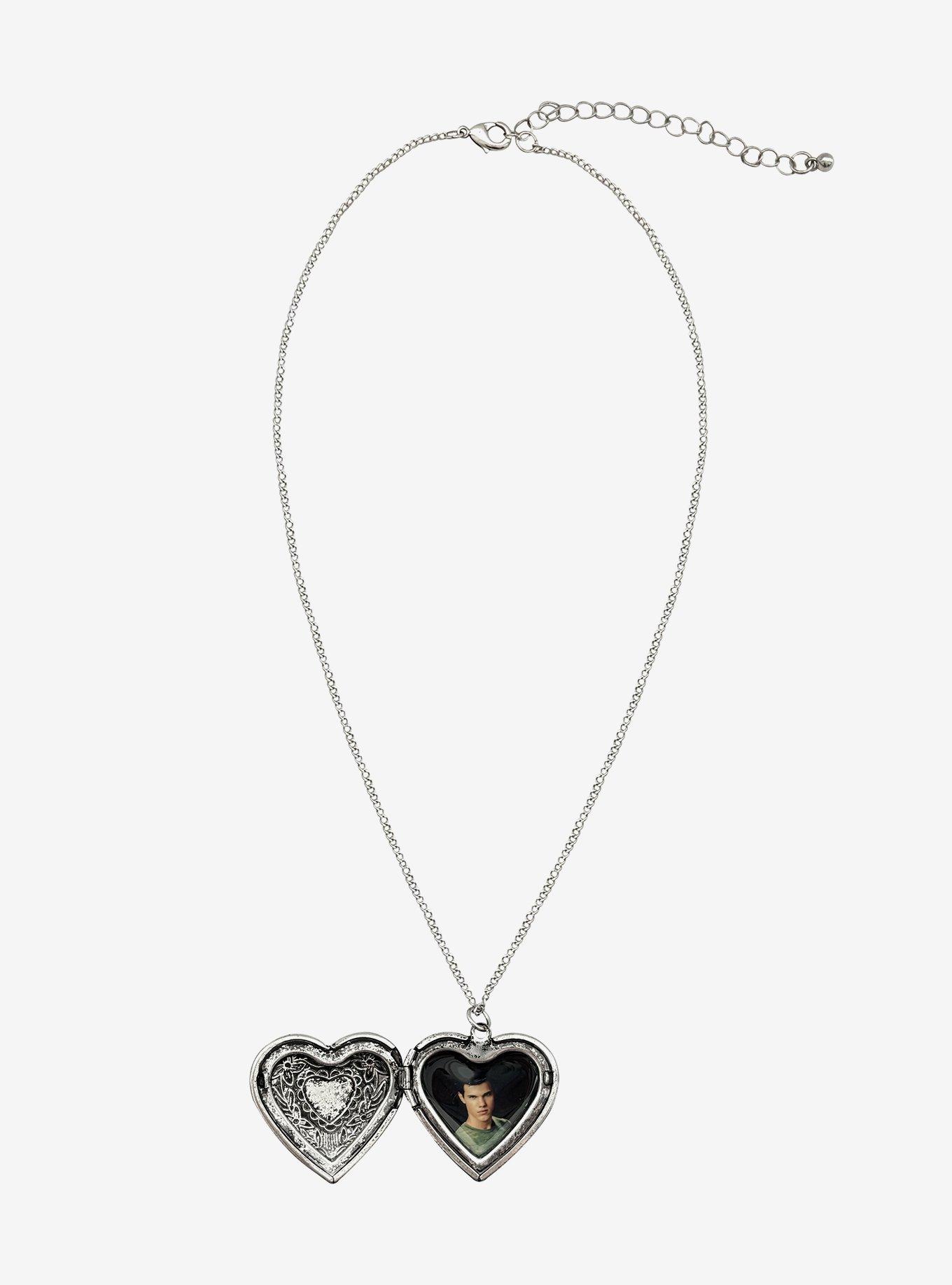 The Twilight Saga Edward & Jacob Locket Best Friend Necklace Set, , alternate
