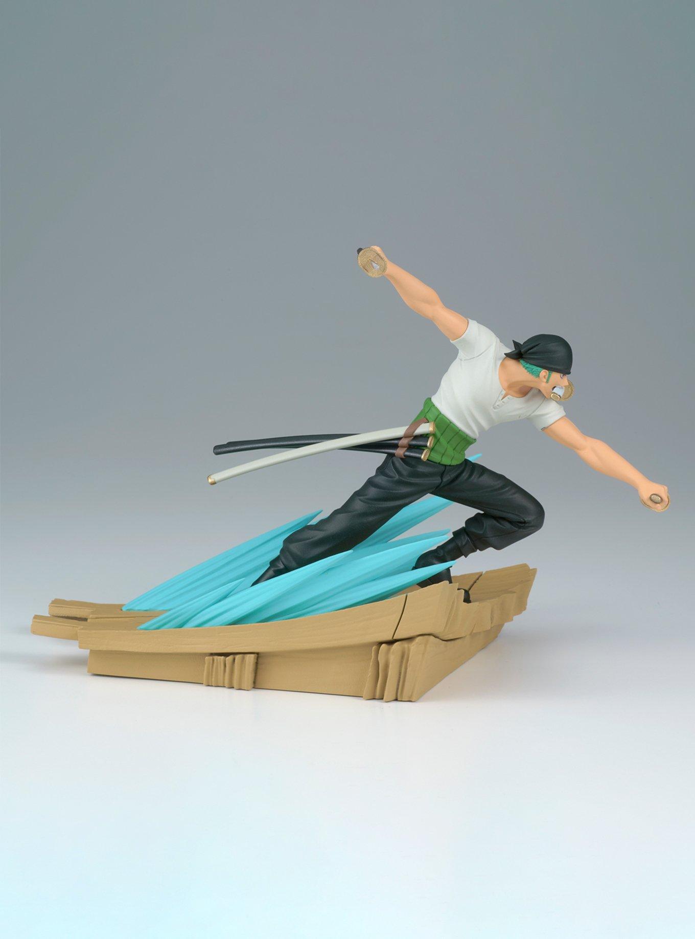 Banpresto One Piece Senkozekkei Roronoa Zoro Figure, , alternate