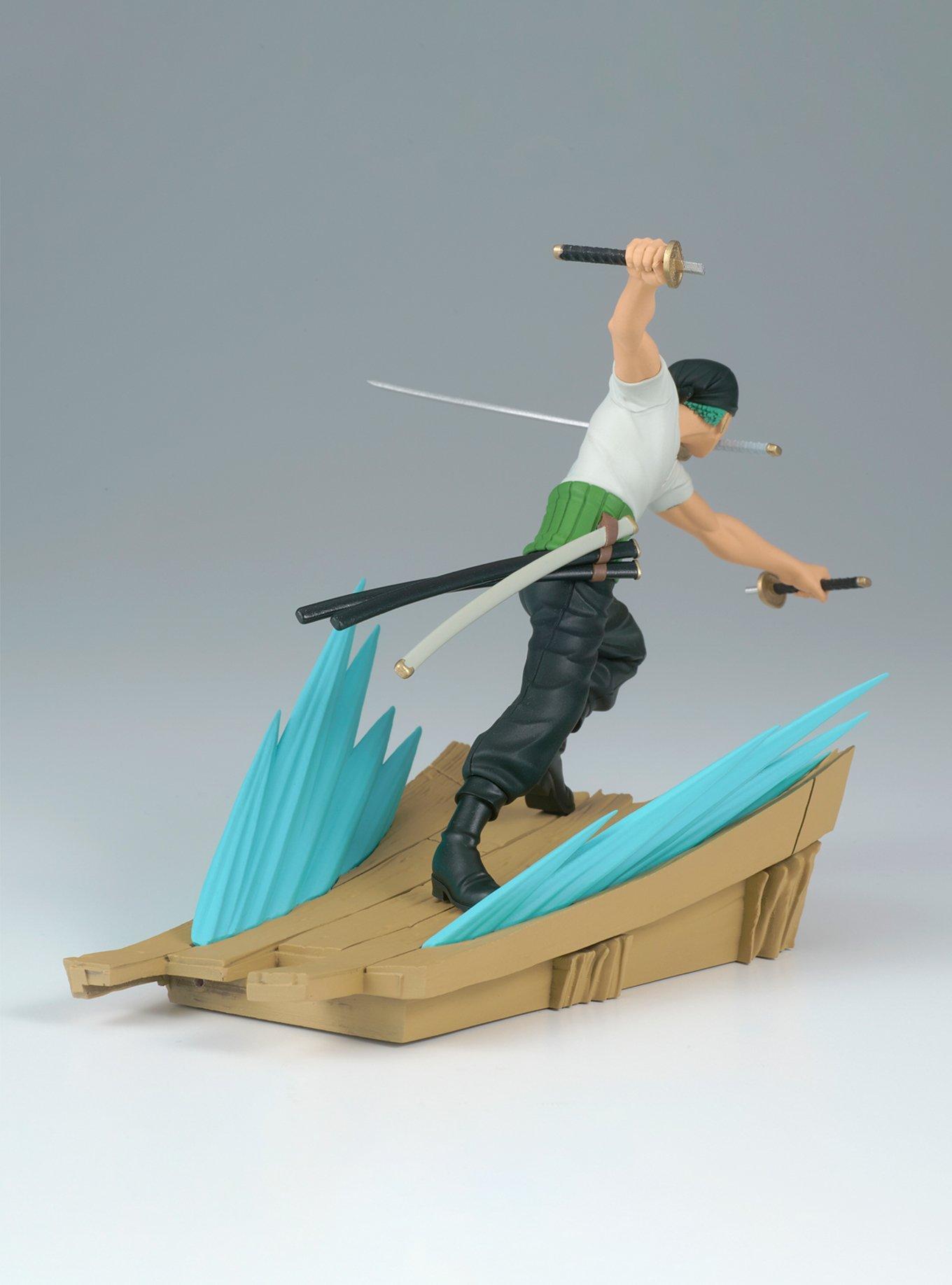 Banpresto One Piece Senkozekkei Roronoa Zoro Figure, , alternate
