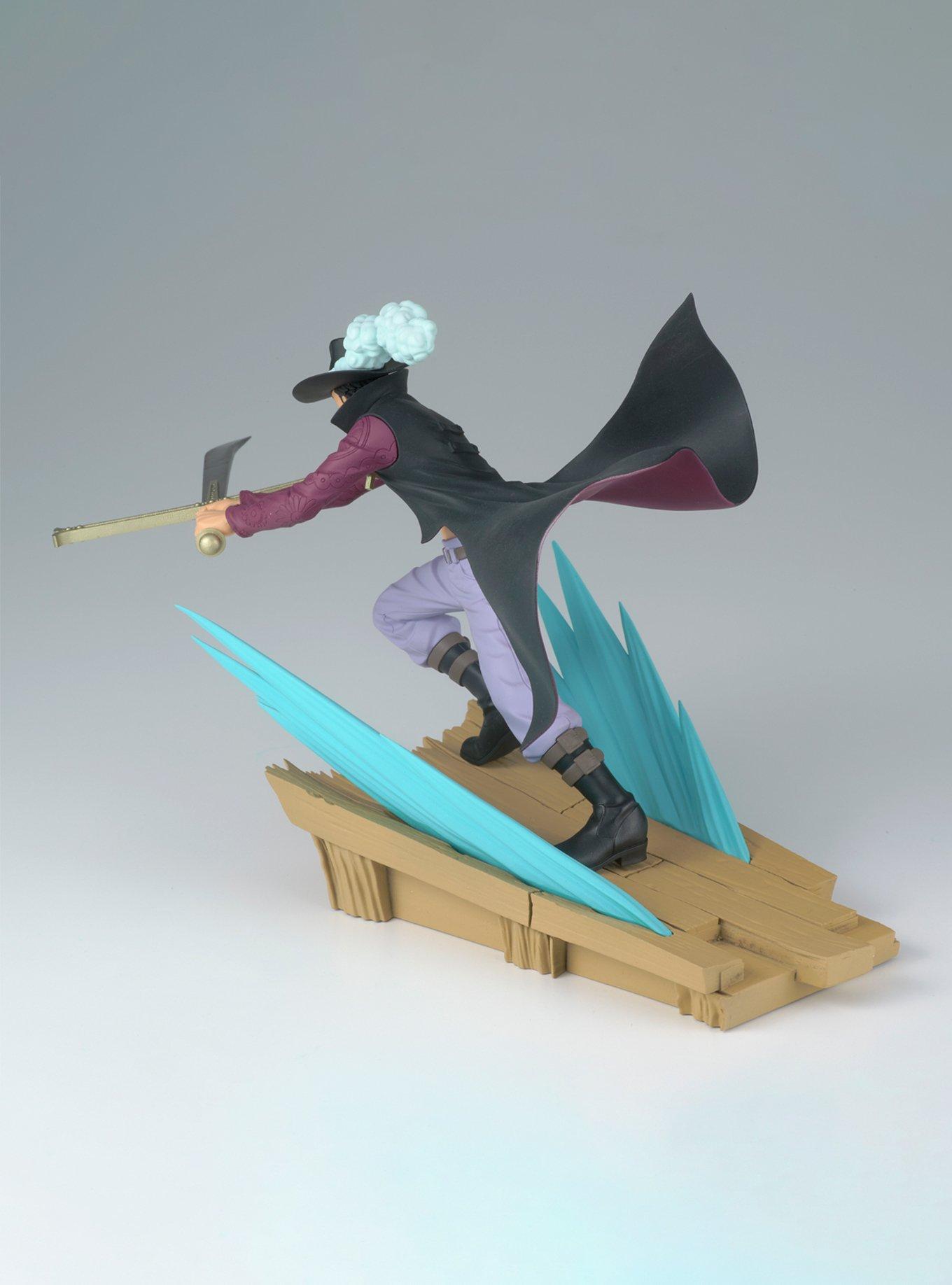 Banpresto One Piece Senkozekkei Dracule Mihawk Figure, , alternate