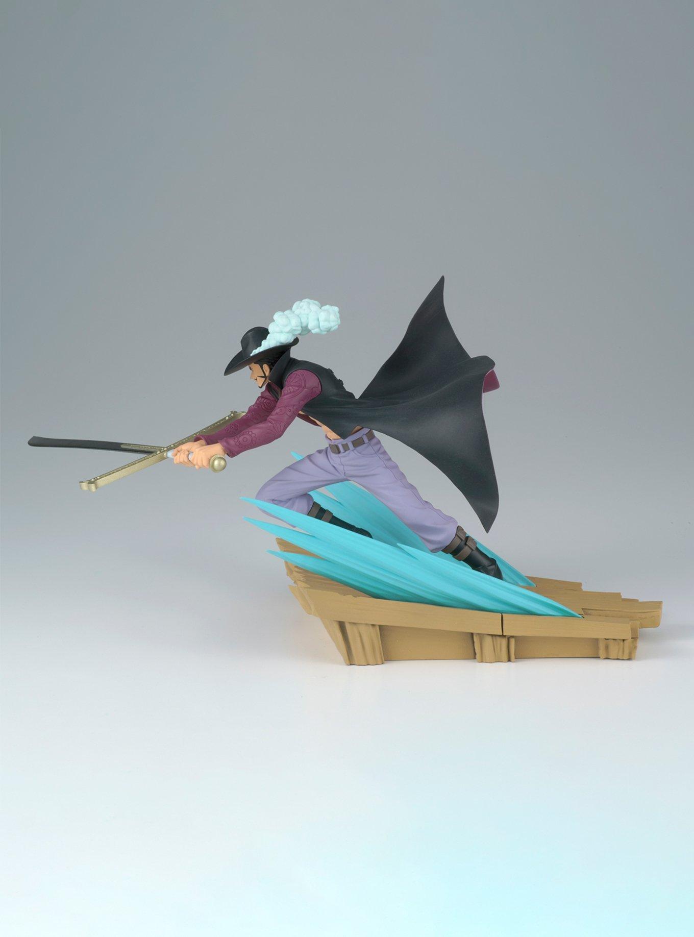 Banpresto One Piece Senkozekkei Dracule Mihawk Figure, , alternate