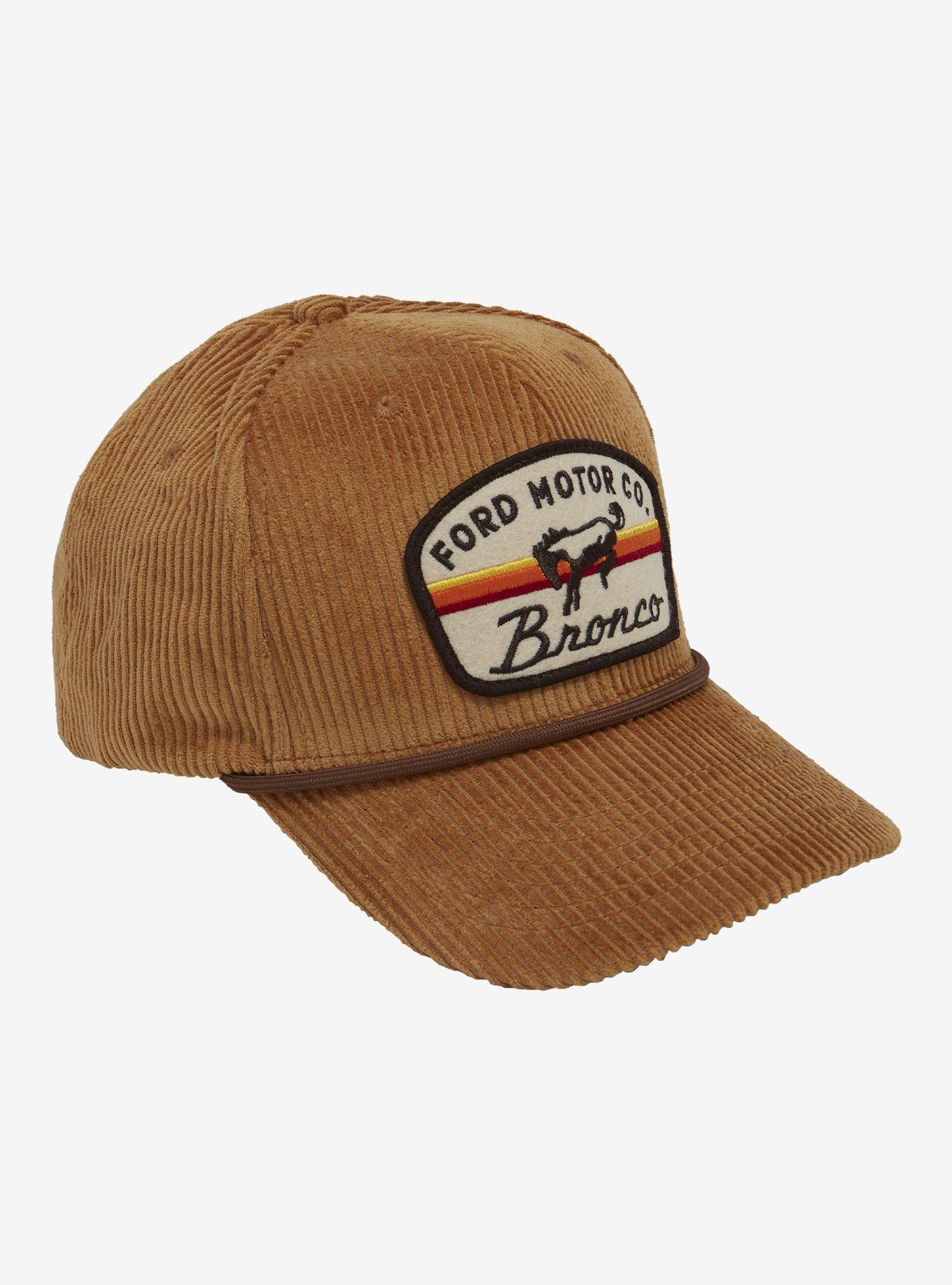 Ford Bronco Corduroy Snapback Hat, , hi-res