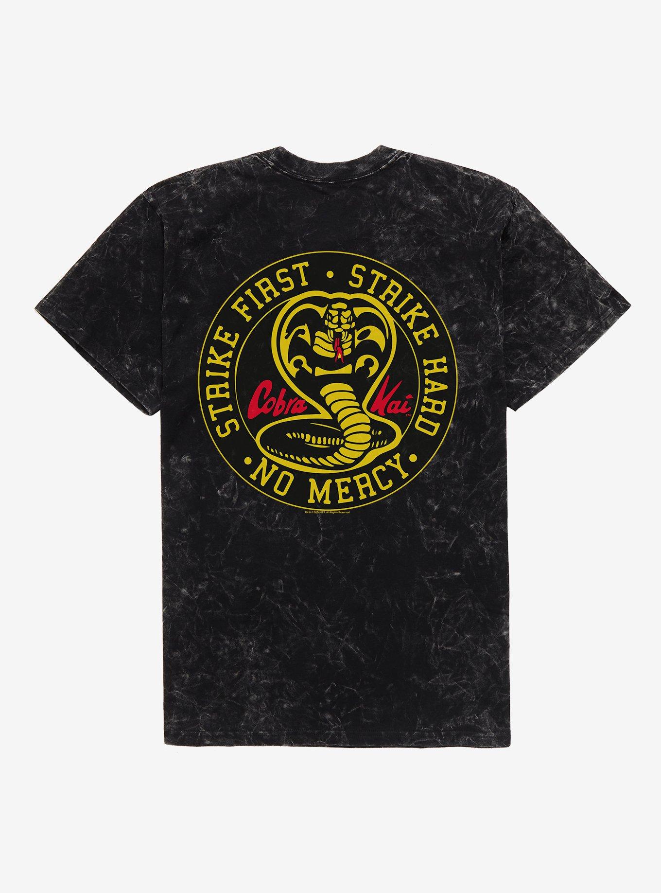 Cobra Kai Dojo Logo Mineral Wash T-Shirt, , hi-res