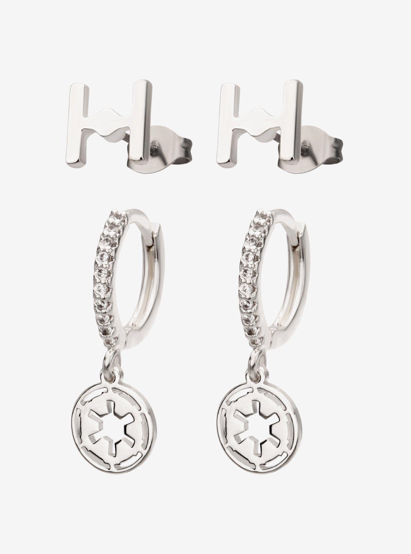 Her Universe Star Wars Imperial Earring Set 2 Pair Her Universe Exclusive, , hi-res