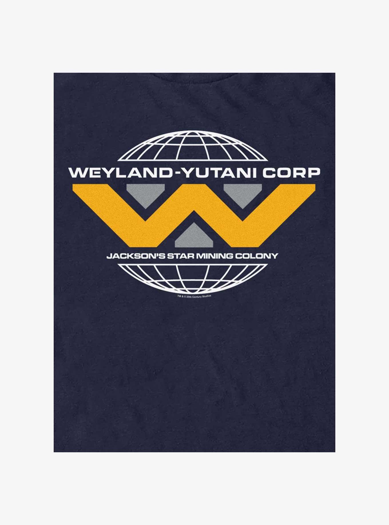 Alien: Romulus Weyland-Yutani Corp T-Shirt, NAVY, alternate