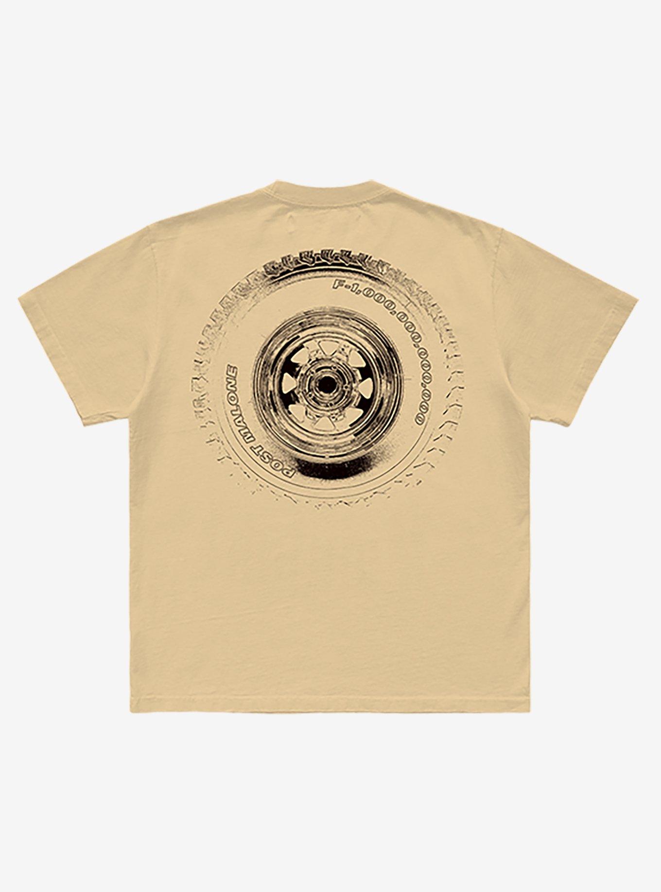 Post Malone F-1 Trillion Numbers Two-Sided T-Shirt, NATURAL, alternate