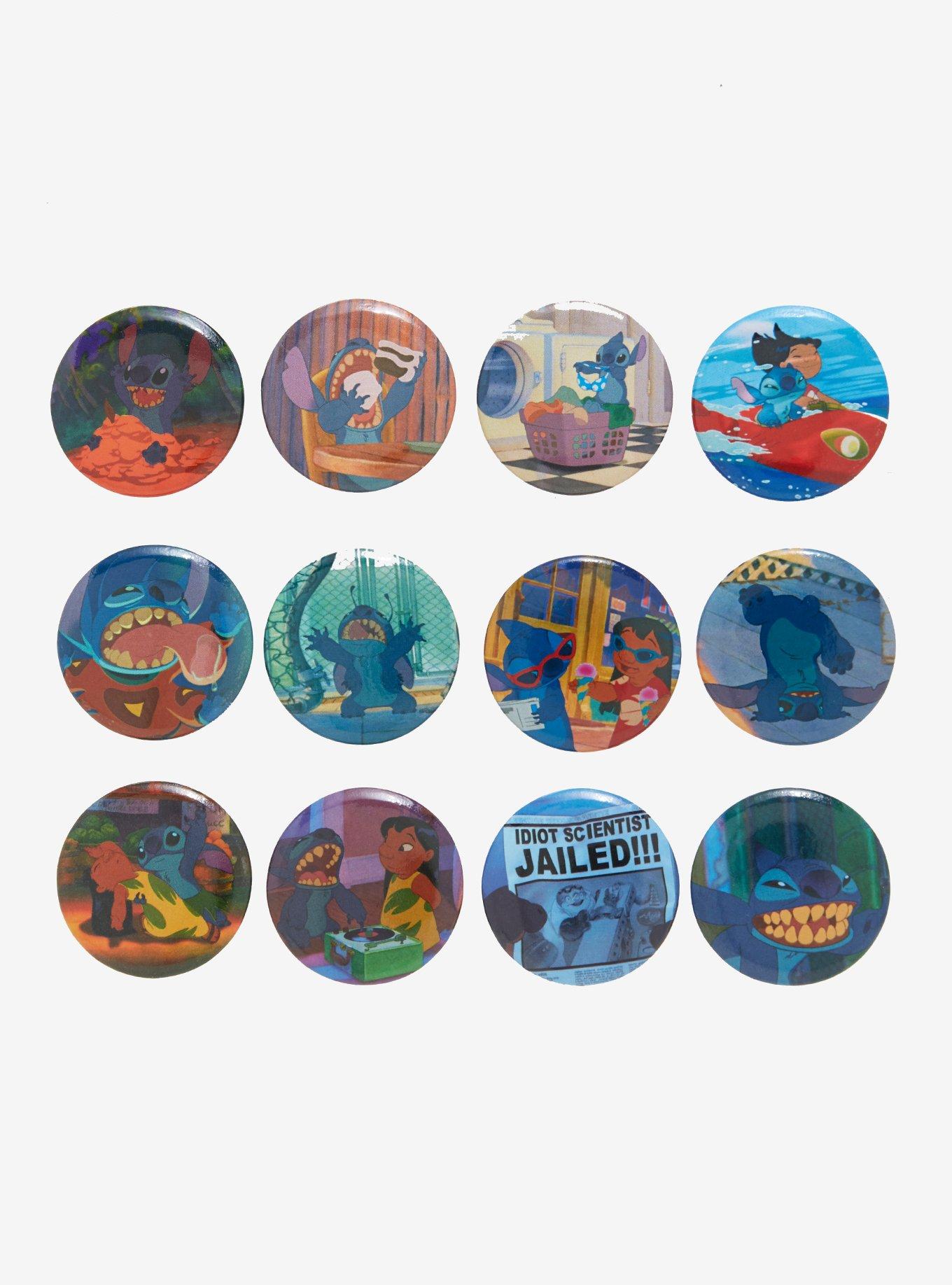 Disney Lilo & Stitch Blind Bag Mini Buttons, , hi-res