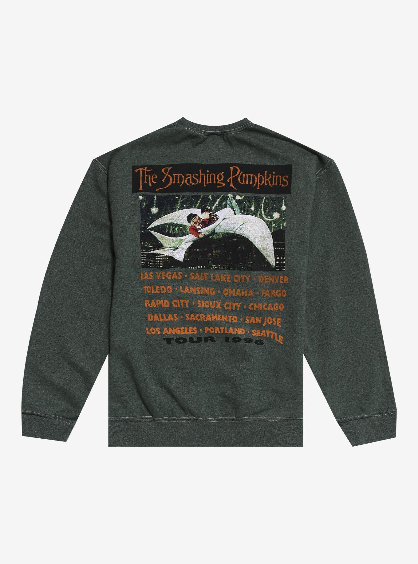 The Smashing Pumpkins Mellon Collie And The Infinite Sadness Green Girls Sweatshirt, , hi-res