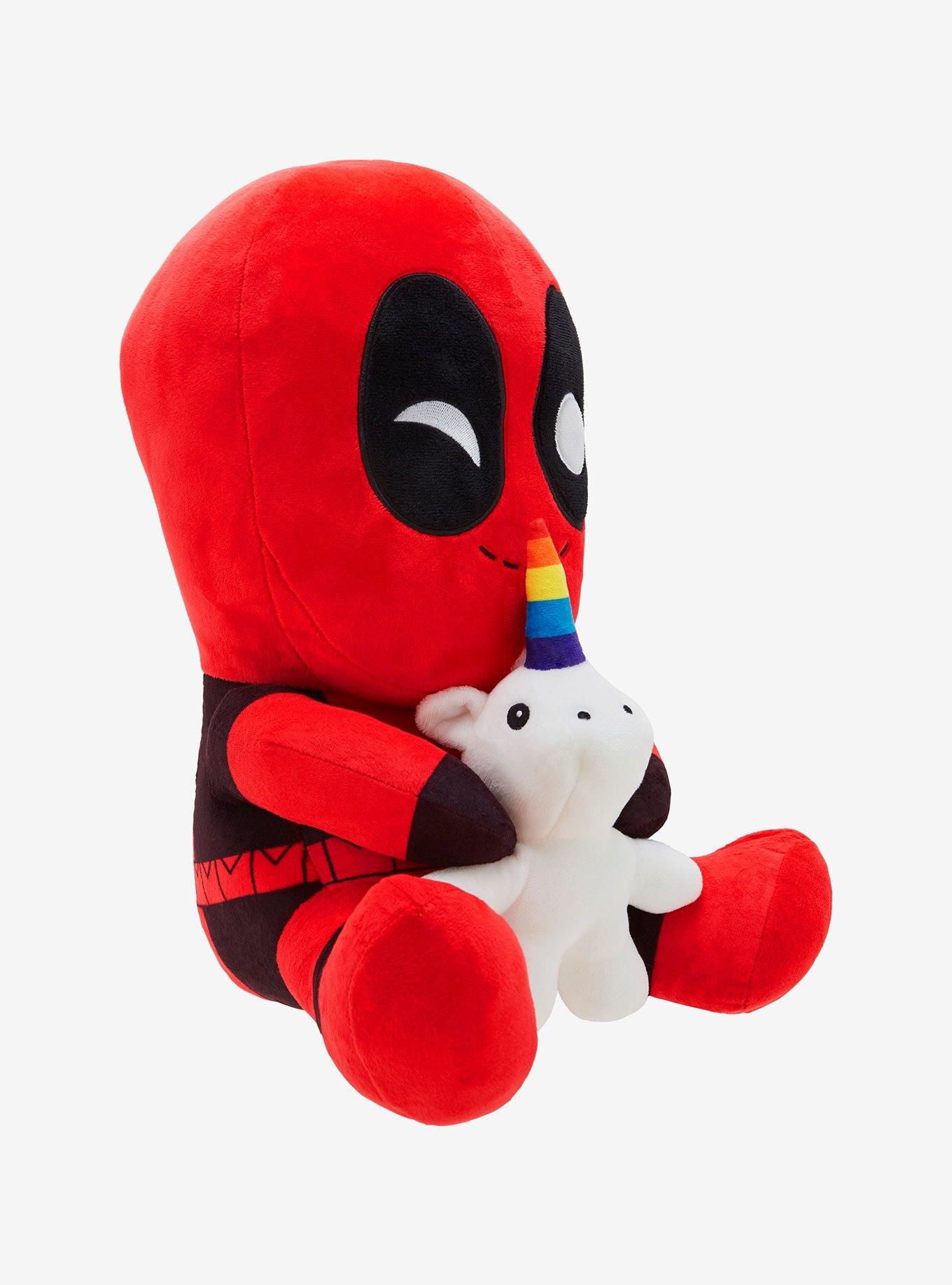 Kidrobot Marvel Deadpool & Unicorn HugMe Plush, , alternate